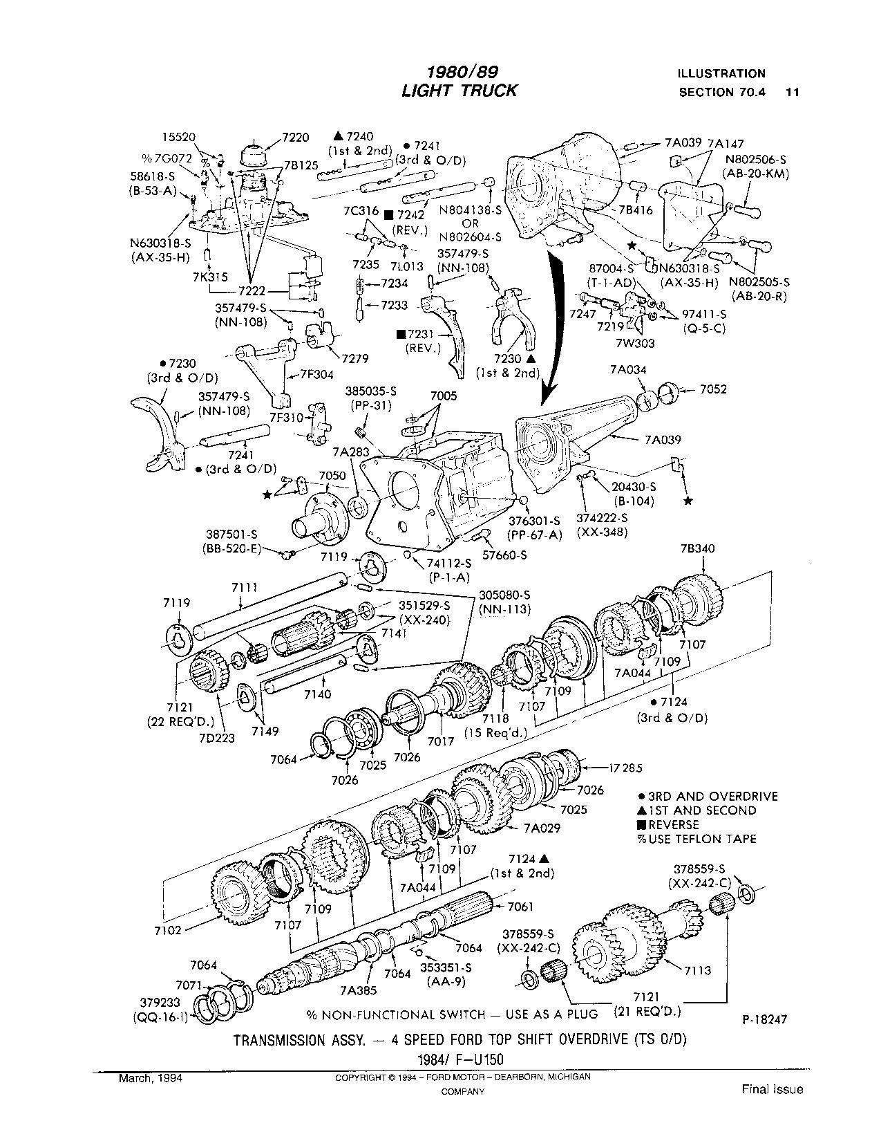 TOD & SROD 4 Speed Manual Transmission Ford Truck Enthusiasts Forums