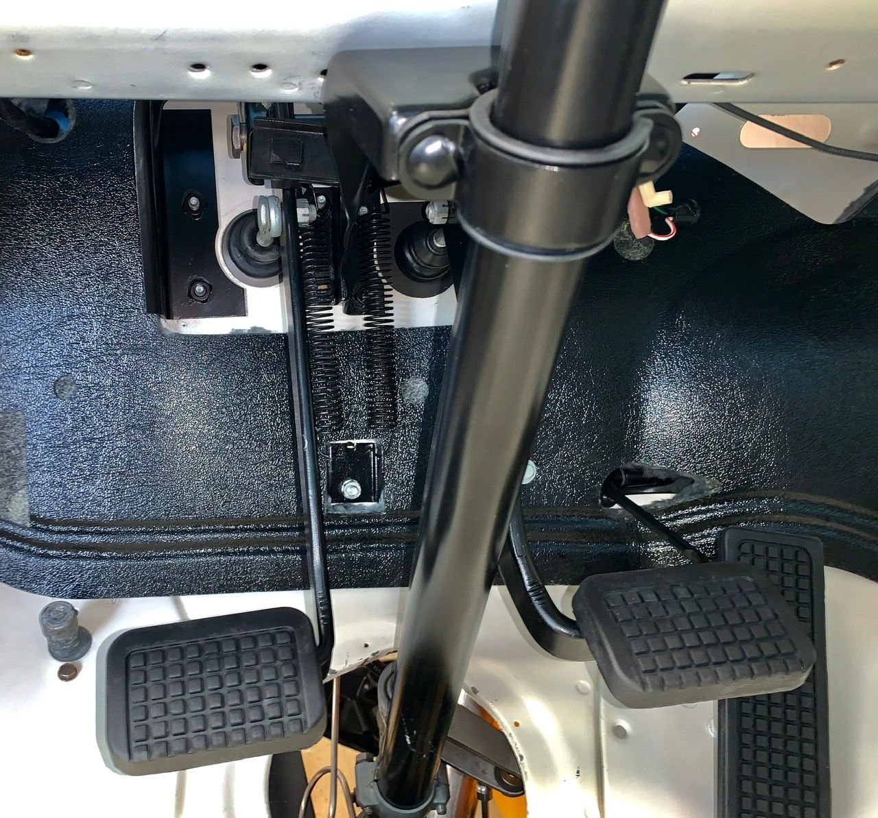 Brake and Clutch Pedal Return Spring Location Ford Truck Enthusiasts