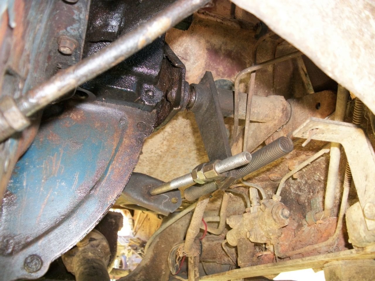 F350 1979 460 np435 tranny return spring clutch fork Ford Truck