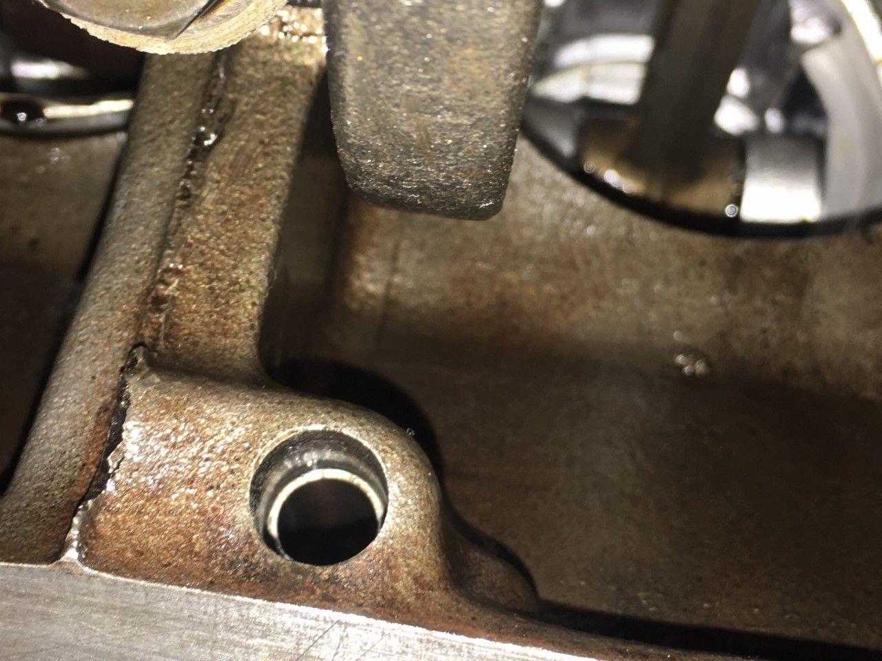 Dipstick tube oil leak Ford Truck Enthusiasts Forums