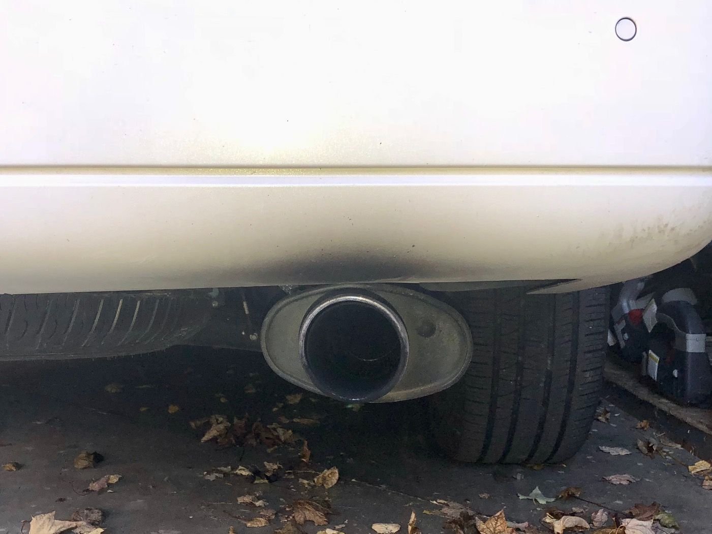 Black soot buildup on bumper Ford Truck Enthusiasts Forums