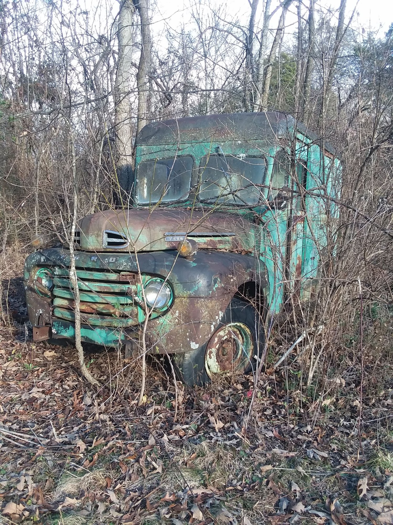 Very Rare!! 1950 Ford F3 Boyertown Body Mail Delivery Truck. 2 of 4