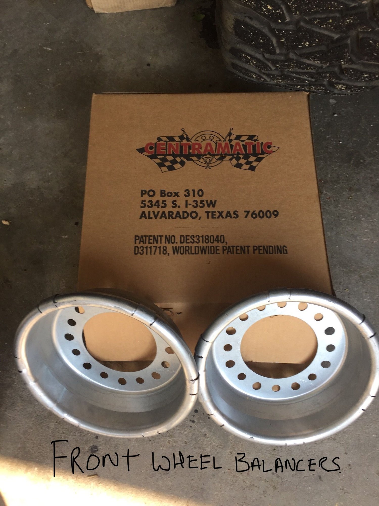 centramatic wheel balancers for motorcycles