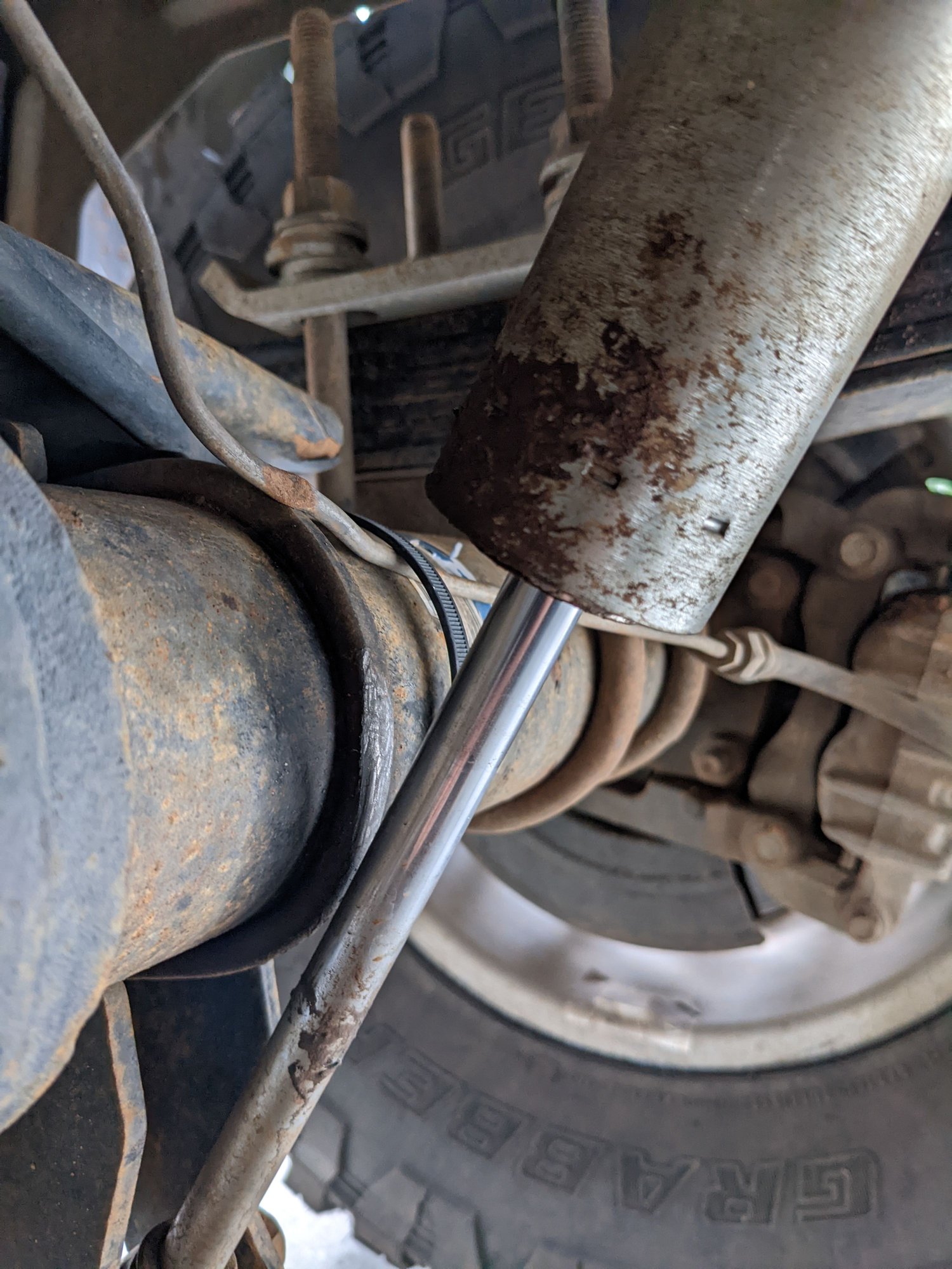 Broken Shock mount = Broken Shocks Ford Truck Enthusiasts Forums