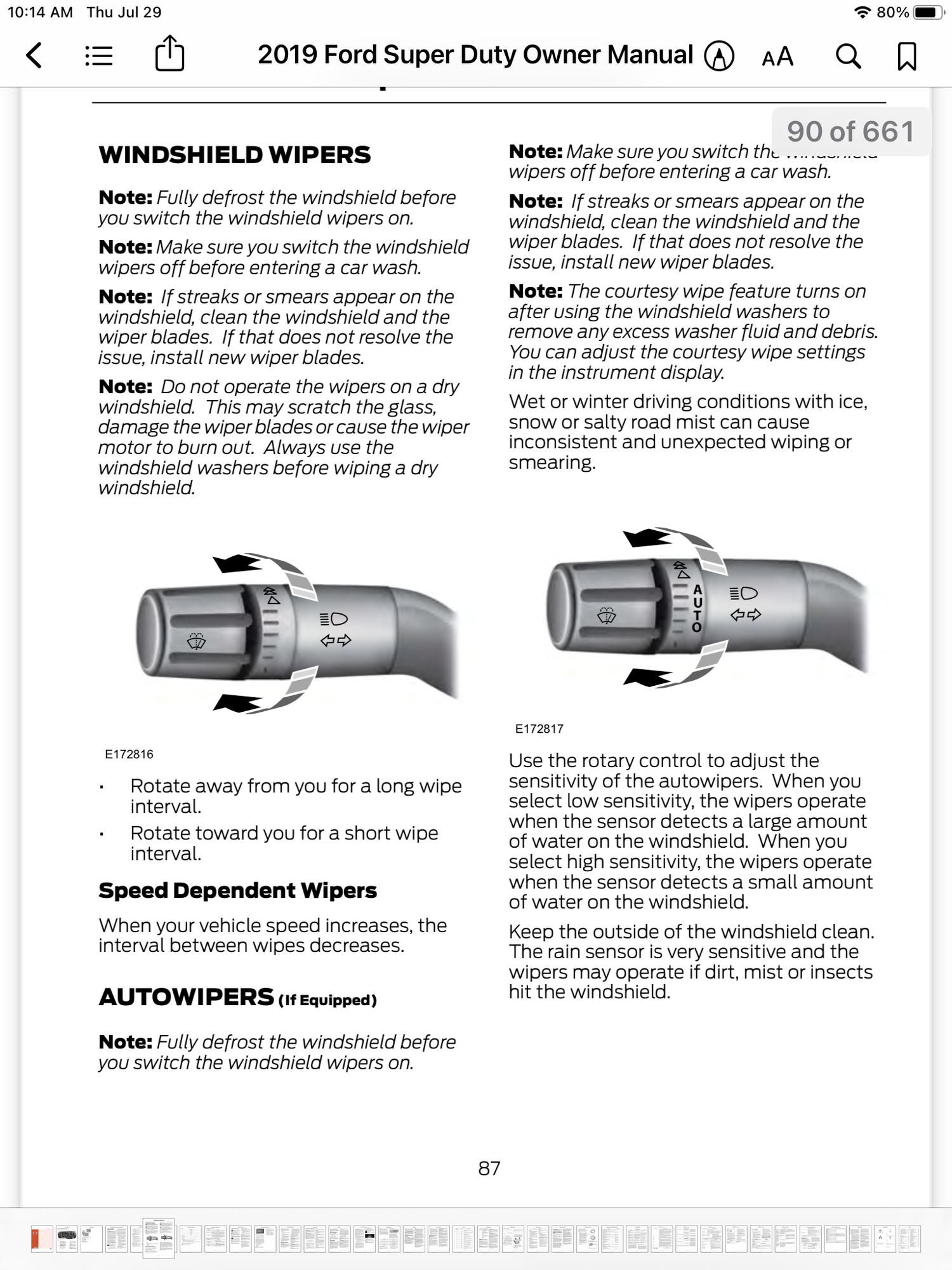 Rain sensing wiper issues Page 3 Ford Truck Enthusiasts Forums