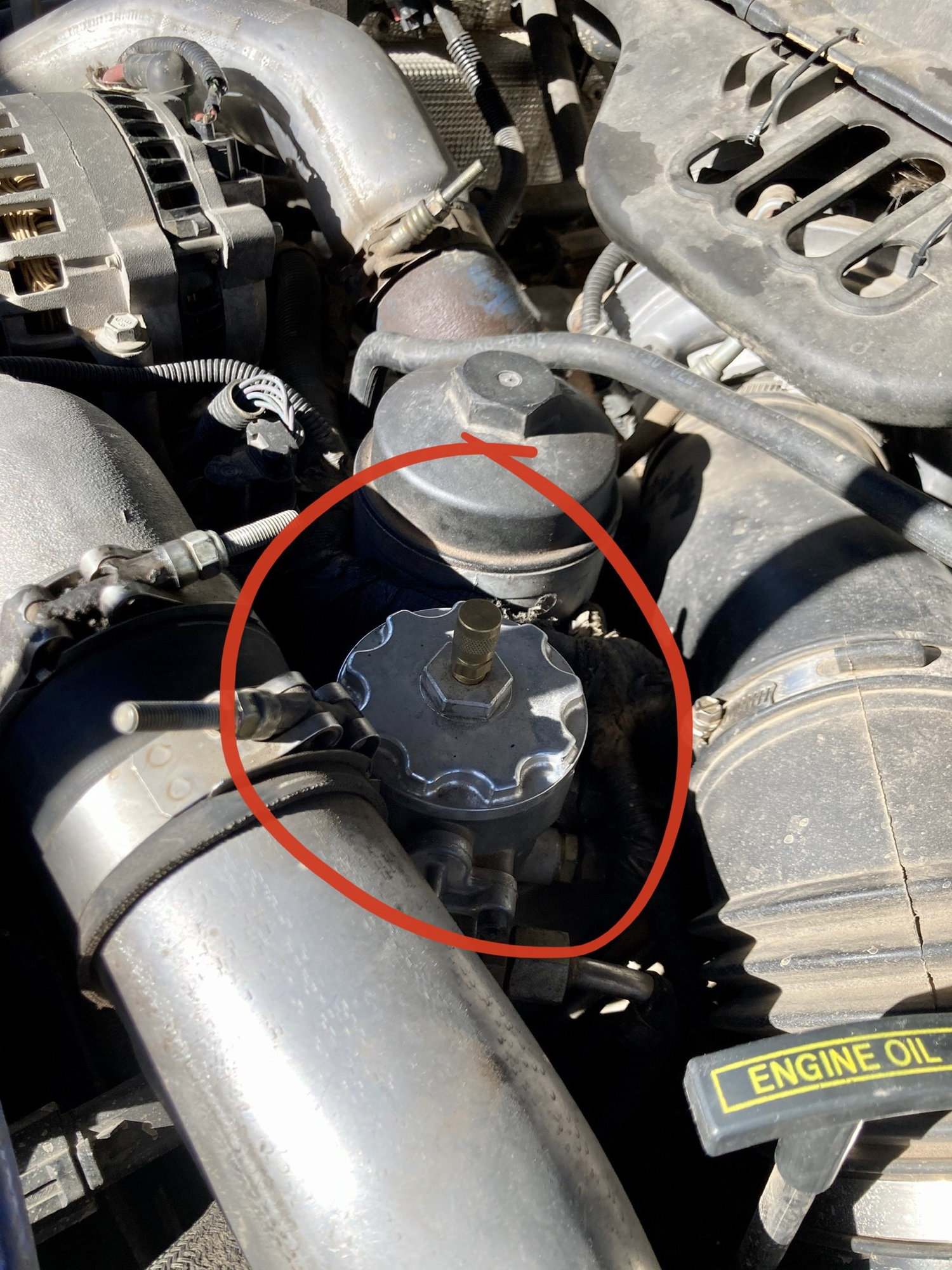 Fuel filter system question - Ford Truck Enthusiasts Forums