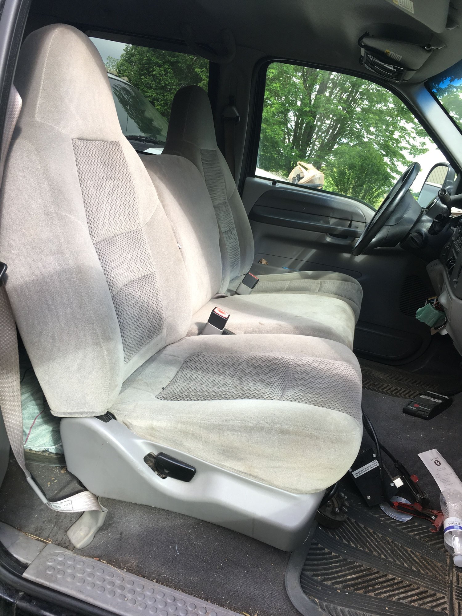 Interior/Upholstery - Cloth crewcab seats F250 - Used - 1999 to 2016 Ford F-250 Super Duty - Blairsville, GA 30512, United States
