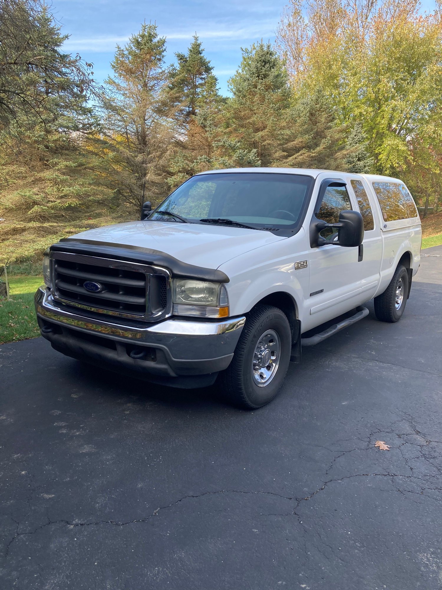 2002 Ford F-250 Super Duty - FS - Clean 2002 F250 7.3/4r100 2wd - Used - VIN Please ask. - 190,000 Miles - 8 cyl - 2WD - Automatic - Truck - White - Mukwonago, WI 53149, United States
