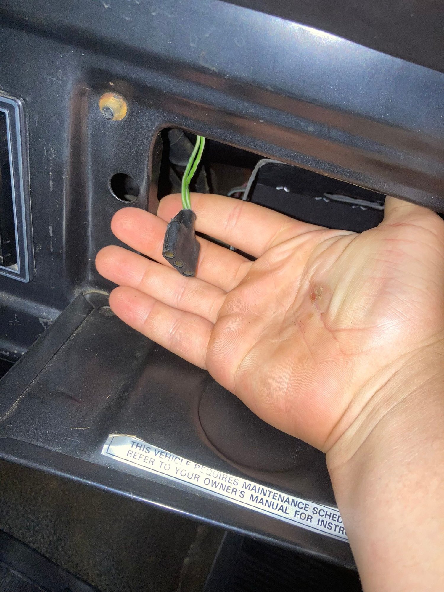 Wiring near glove box Ford Truck Enthusiasts Forums