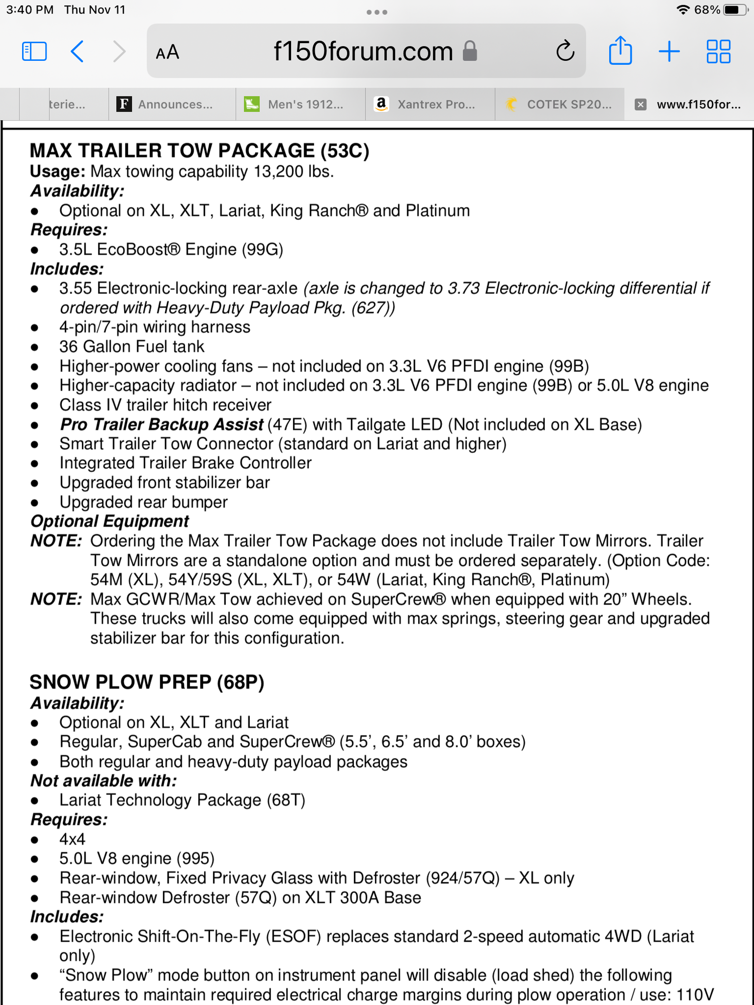 Heavy duty payload package Ford Truck Enthusiasts Forums