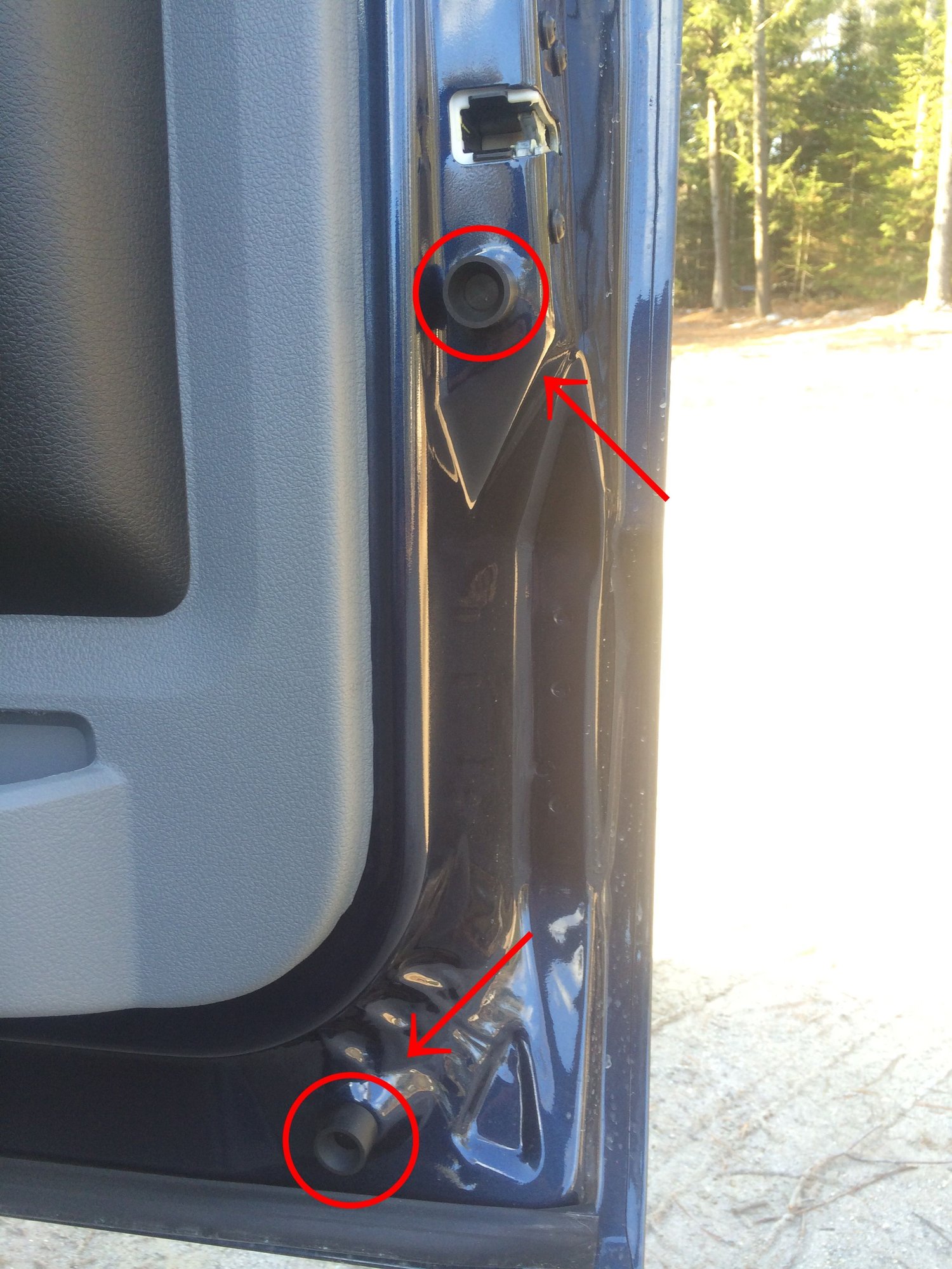 2012 squeak in pillar between driver and passenger door Page 2 Ford
