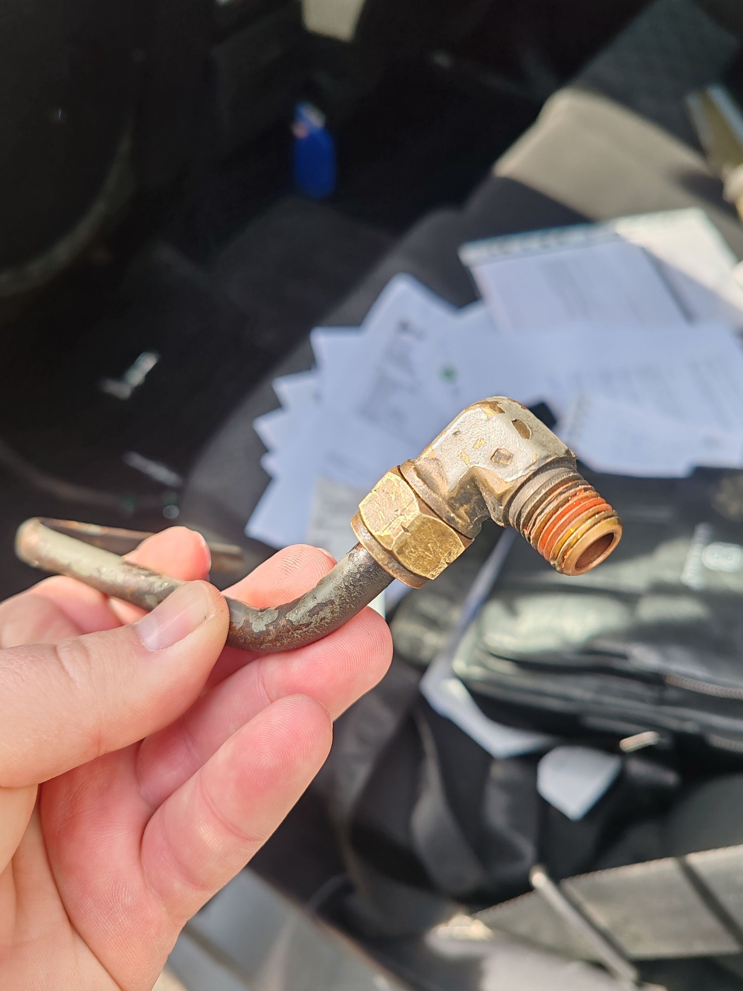 Fuel filter inlet Ford Truck Enthusiasts Forums