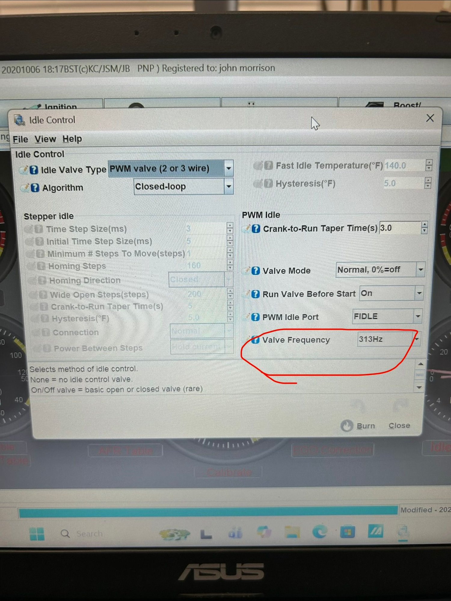 Red circle is why I posed the question.