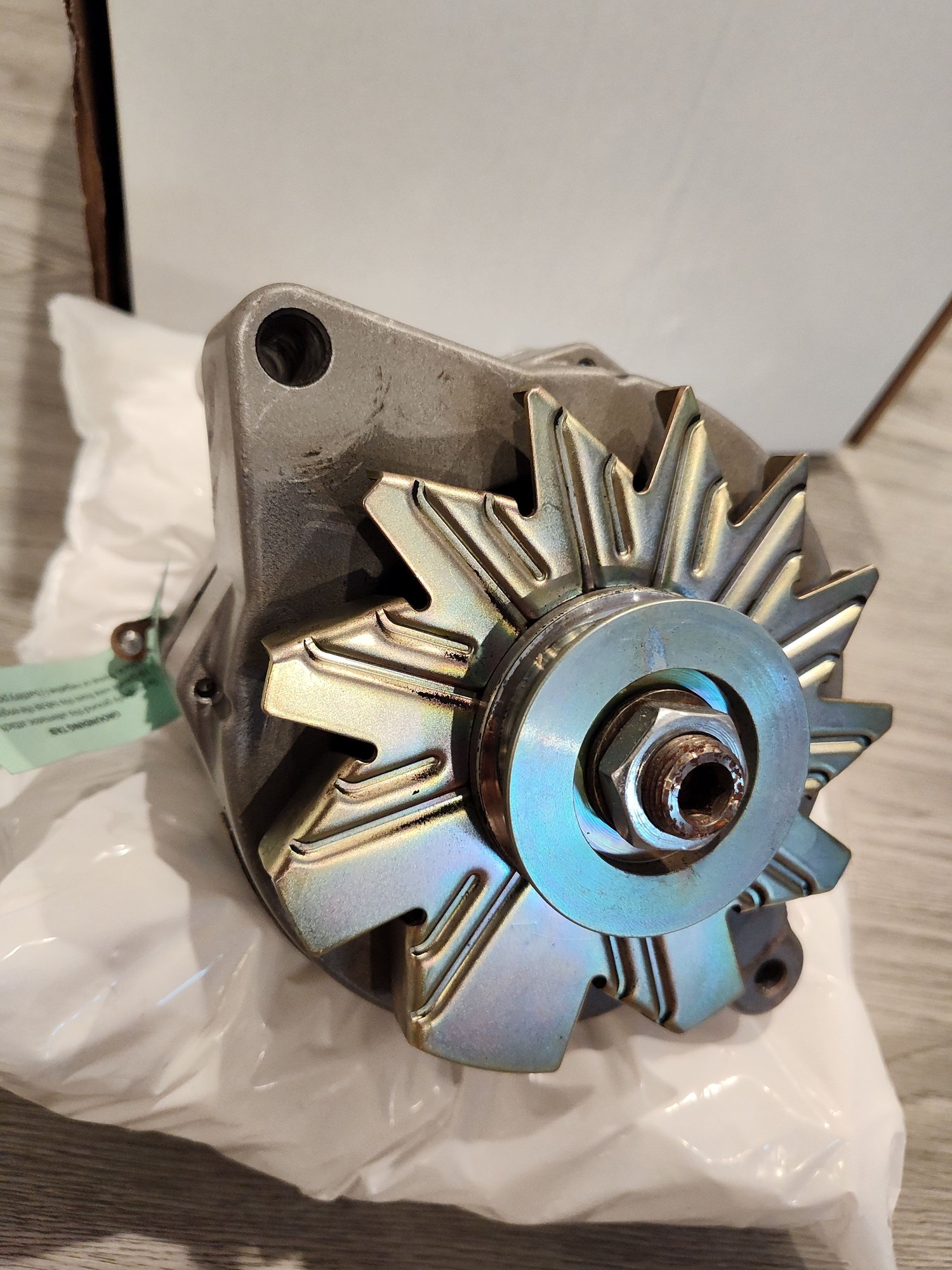 Engine - Electrical - FS: Tuff Stuff Alternator 100 amps 1-Wire, Single V-Belt Pulley, 7068 - Used - 1963 to 1967 Ford Econoline - Houston, TX 77073, United States