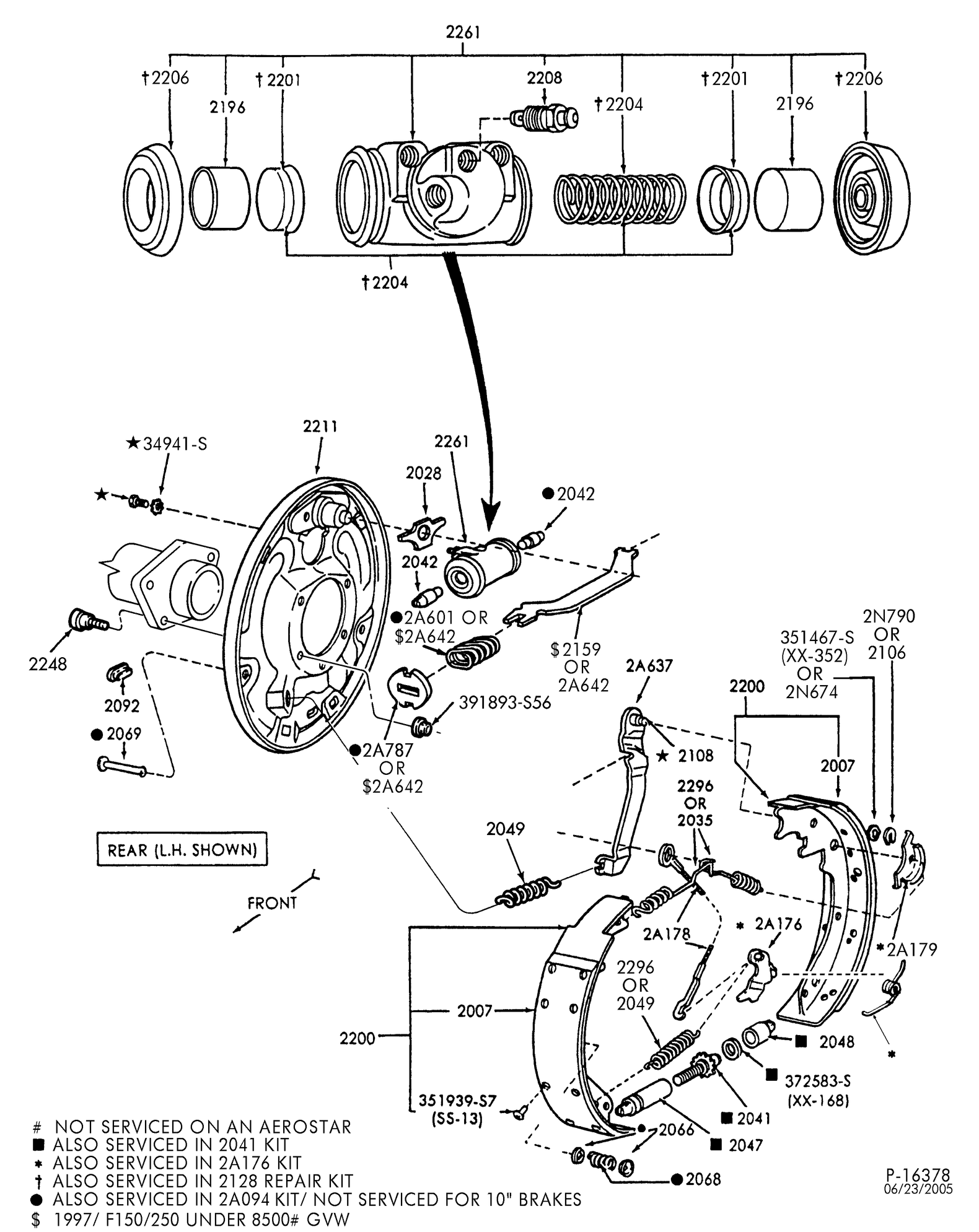 1999 Ford F150 Parking Brake Diagram