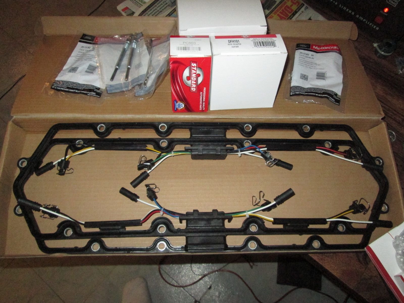 Clean out fuel rails before intalling new injectors Injector