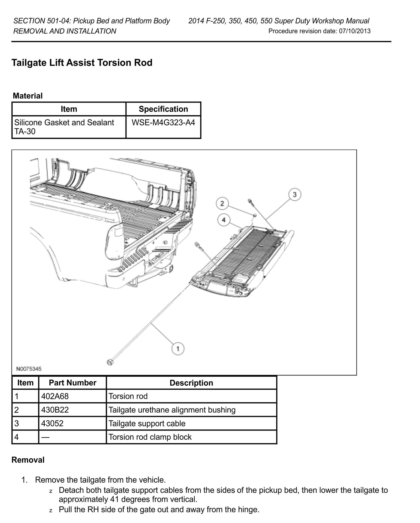 Tailgate Spring Assist Ford Truck Enthusiasts Forums