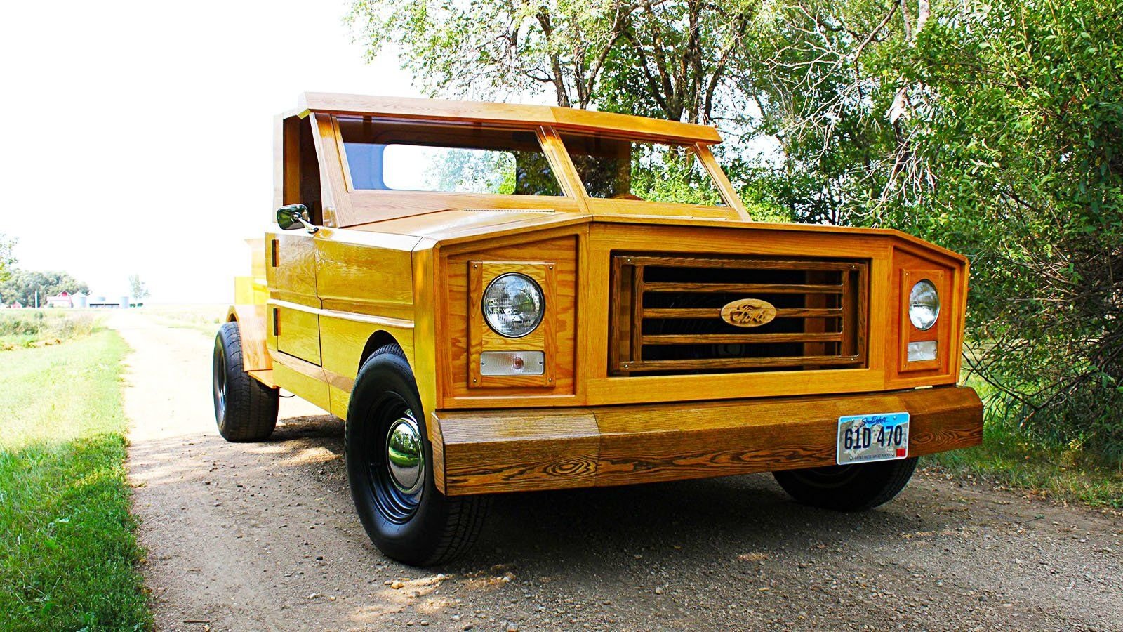 How About A Wooden Ford Truck To Break Up The Routine By Tommy Madsen