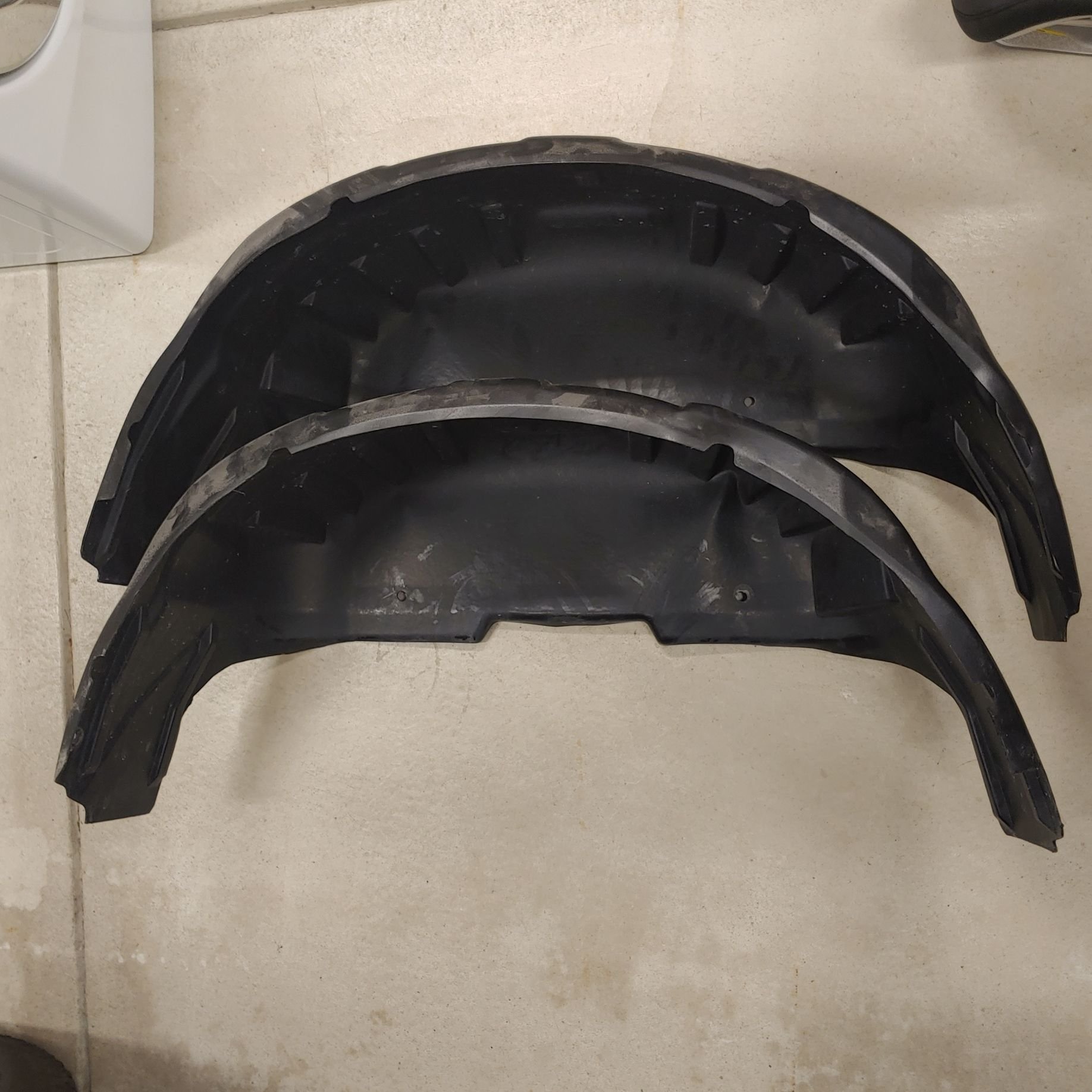 2017 through 2022 Super Duty Rear Wheel Well Liners Ford Truck