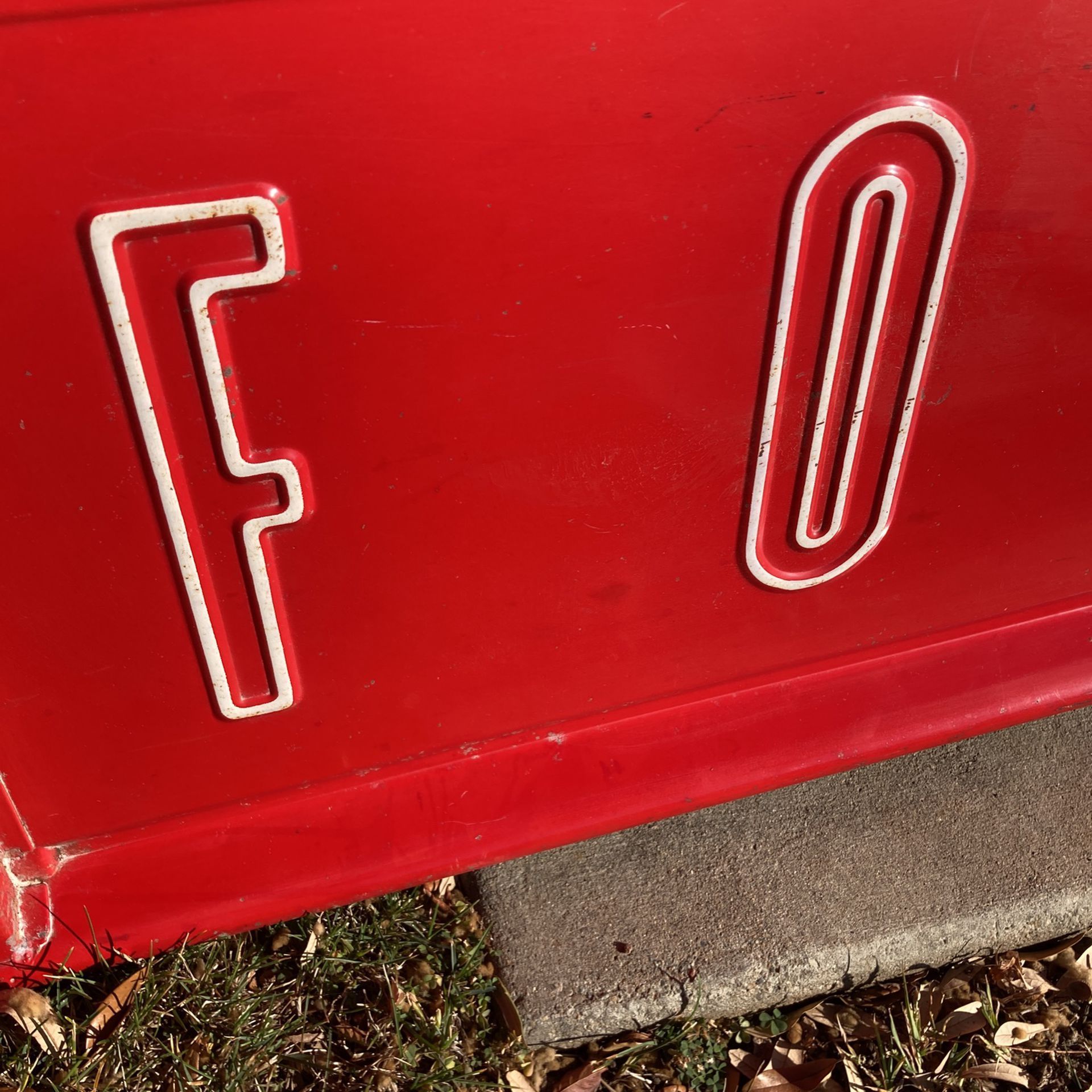 Exterior Body Parts - 1957 1958 1959 1960 Ford F100 F250 Tailgate fits styleside (fleet) beds 6163 trucks with square beds - Used - -1 to 2024  All Models - Brentwood, CA 94513, United States
