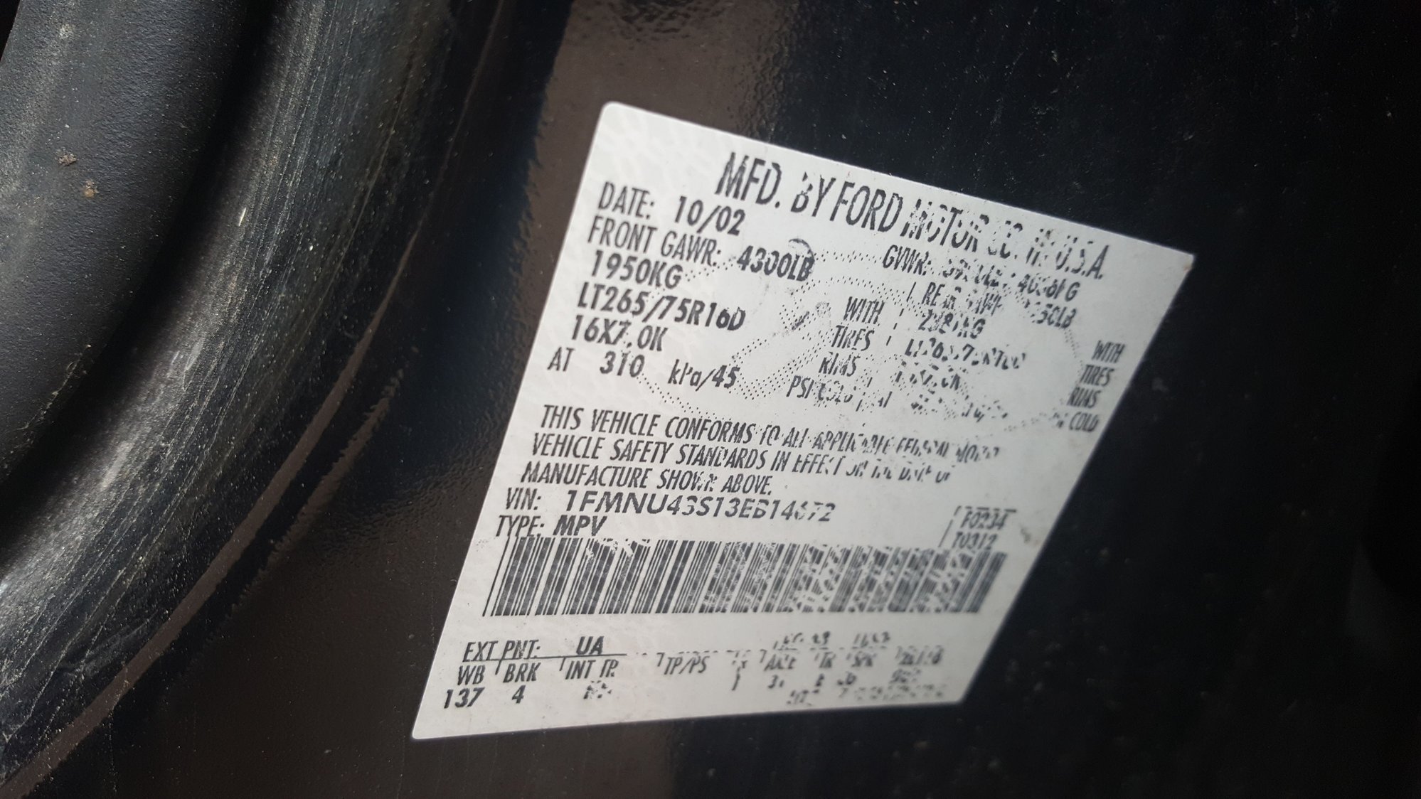 2014 Ford F-250 Super Duty - Parting out 2003 Excursion V10 - Taneytown, MD 21787, United States