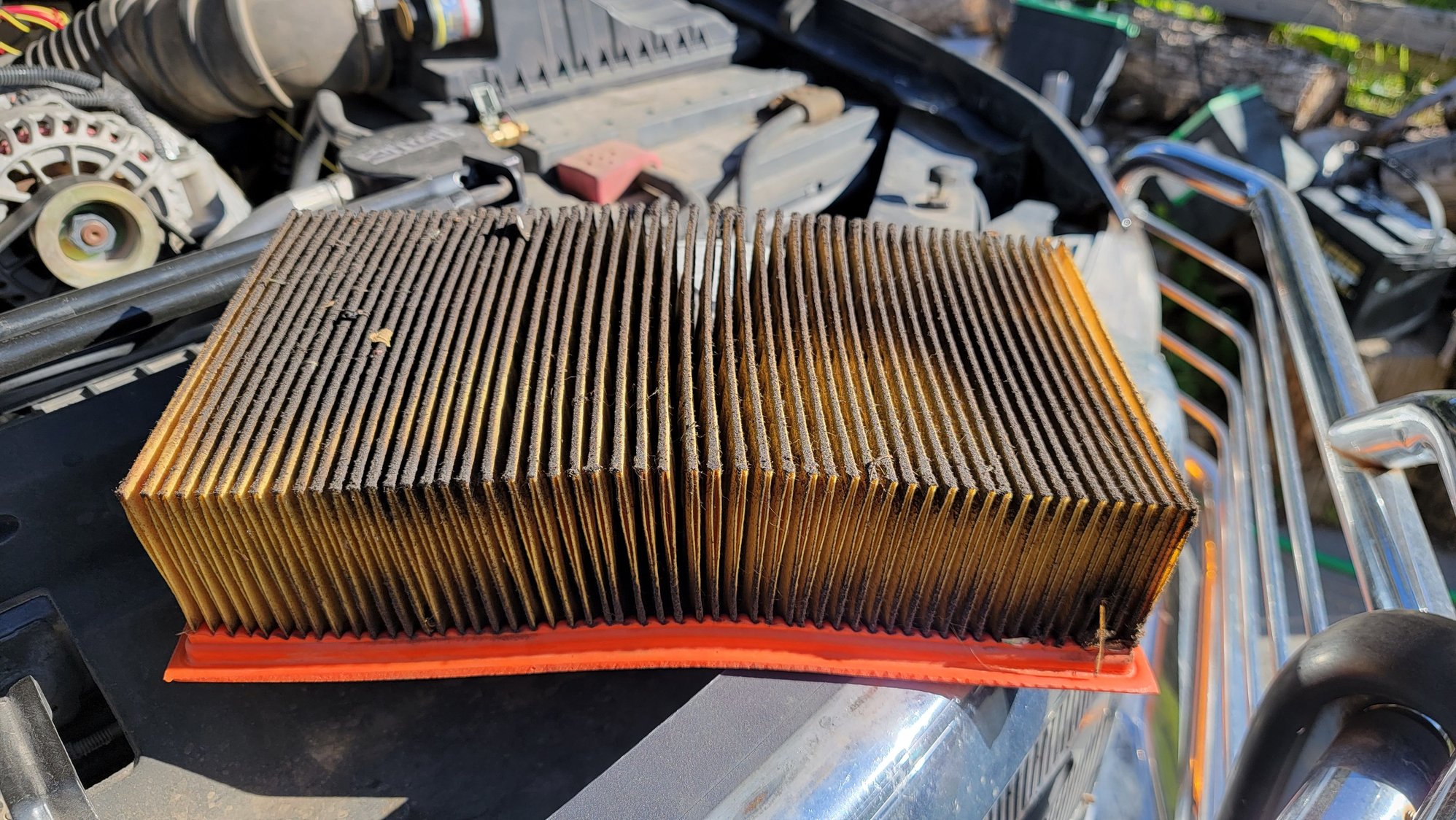 Oily air filter Ford Truck Enthusiasts Forums