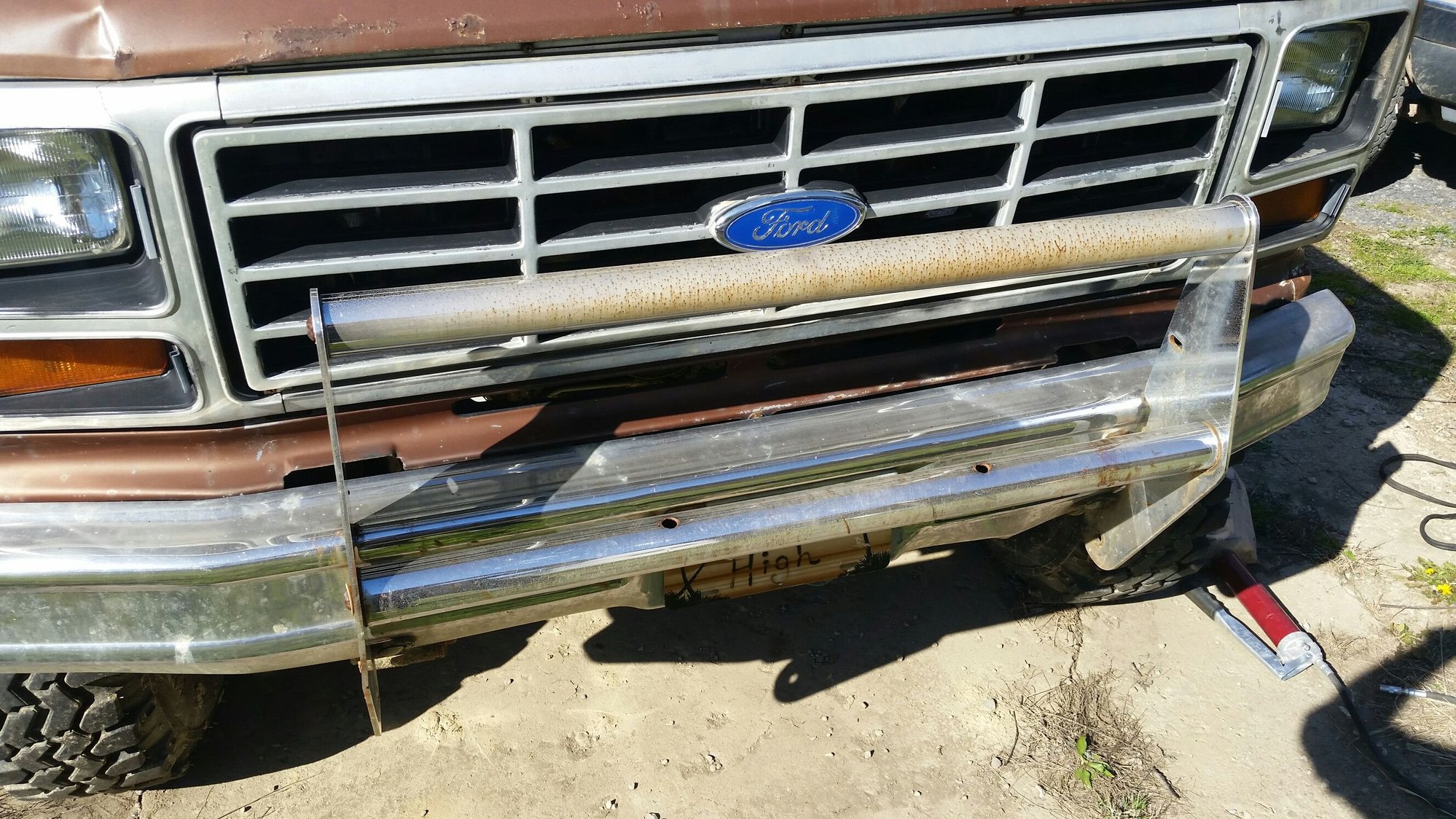 Miscellaneous - WTB: Tan drivers map pocket and push bar for '86 F250 - Used - 1980 to 1986 Ford F-250 - Amarillo, TX 79108, United States