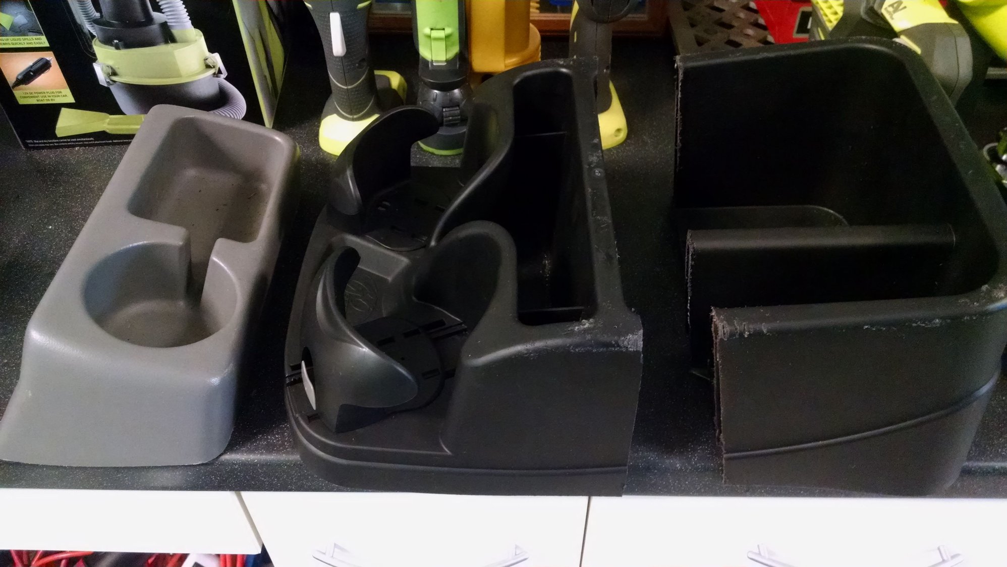 Floor mounted cup holder from a Ranger... (pics) Ford Truck