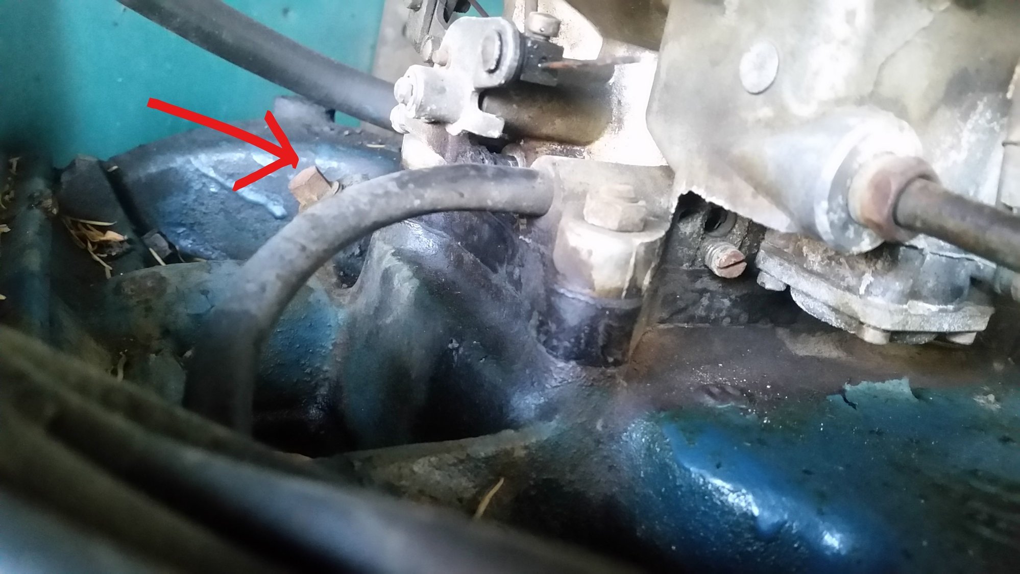 Vacuum gauge connection location Ford Truck Enthusiasts Forums