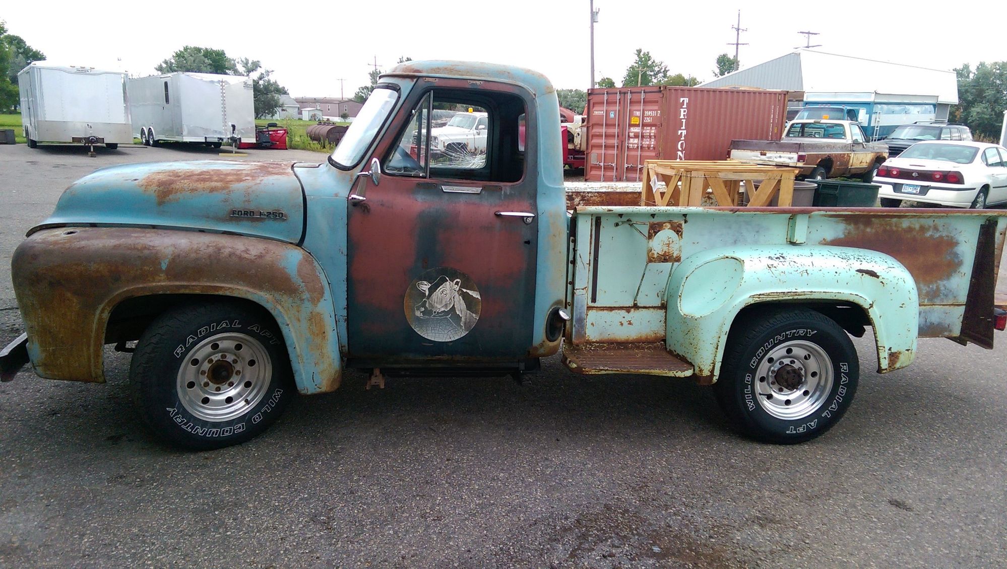 1954 Ford truck seatbelts #7