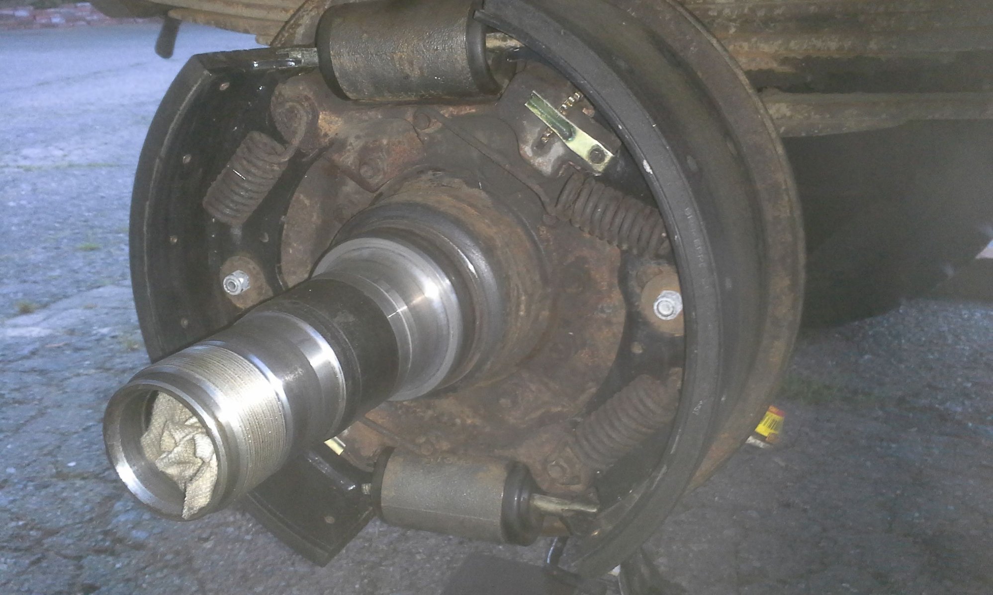 Drum brake adjustment Ford Truck Enthusiasts Forums