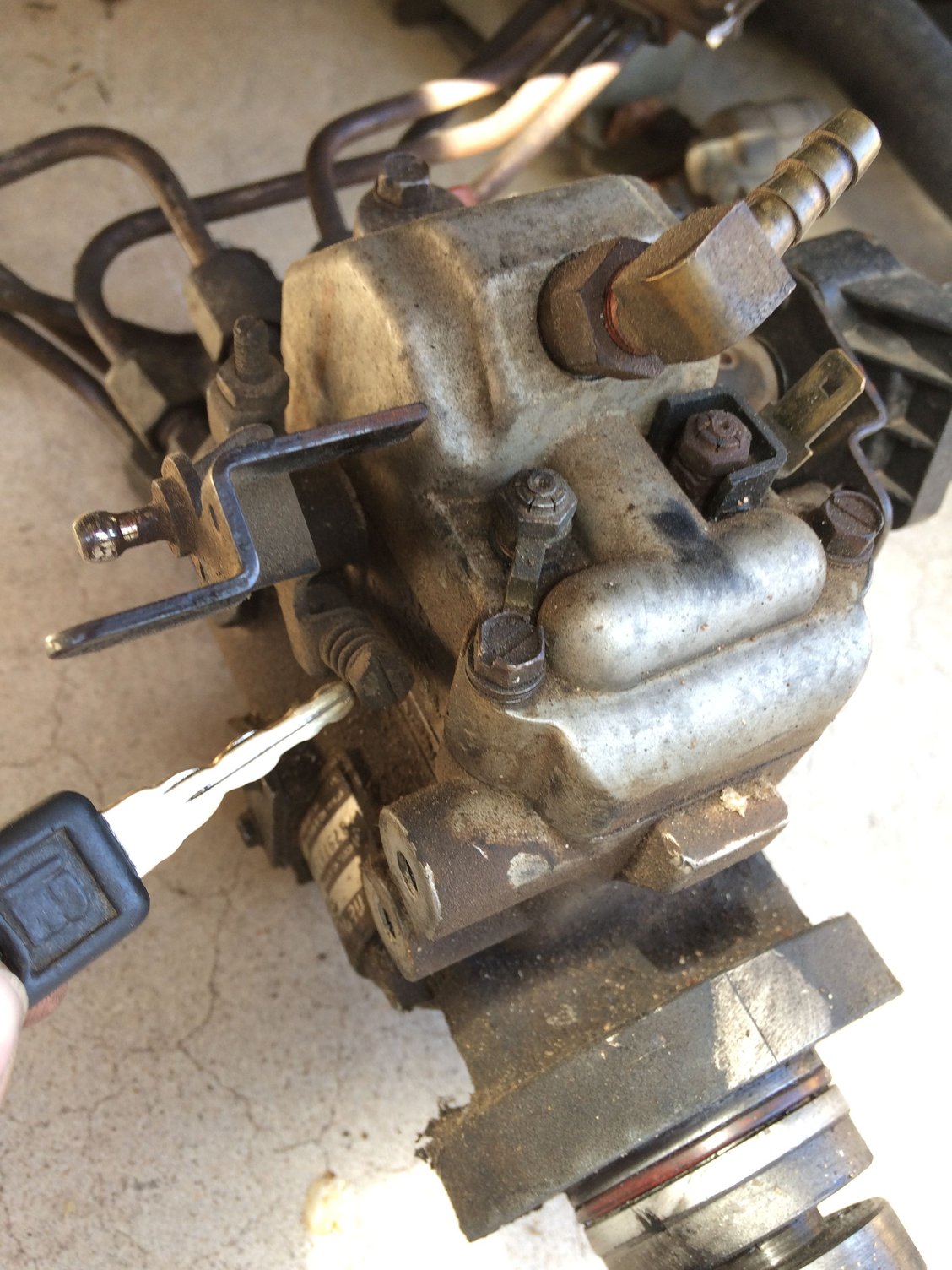 Turned up injection pump Ford Truck Enthusiasts Forums