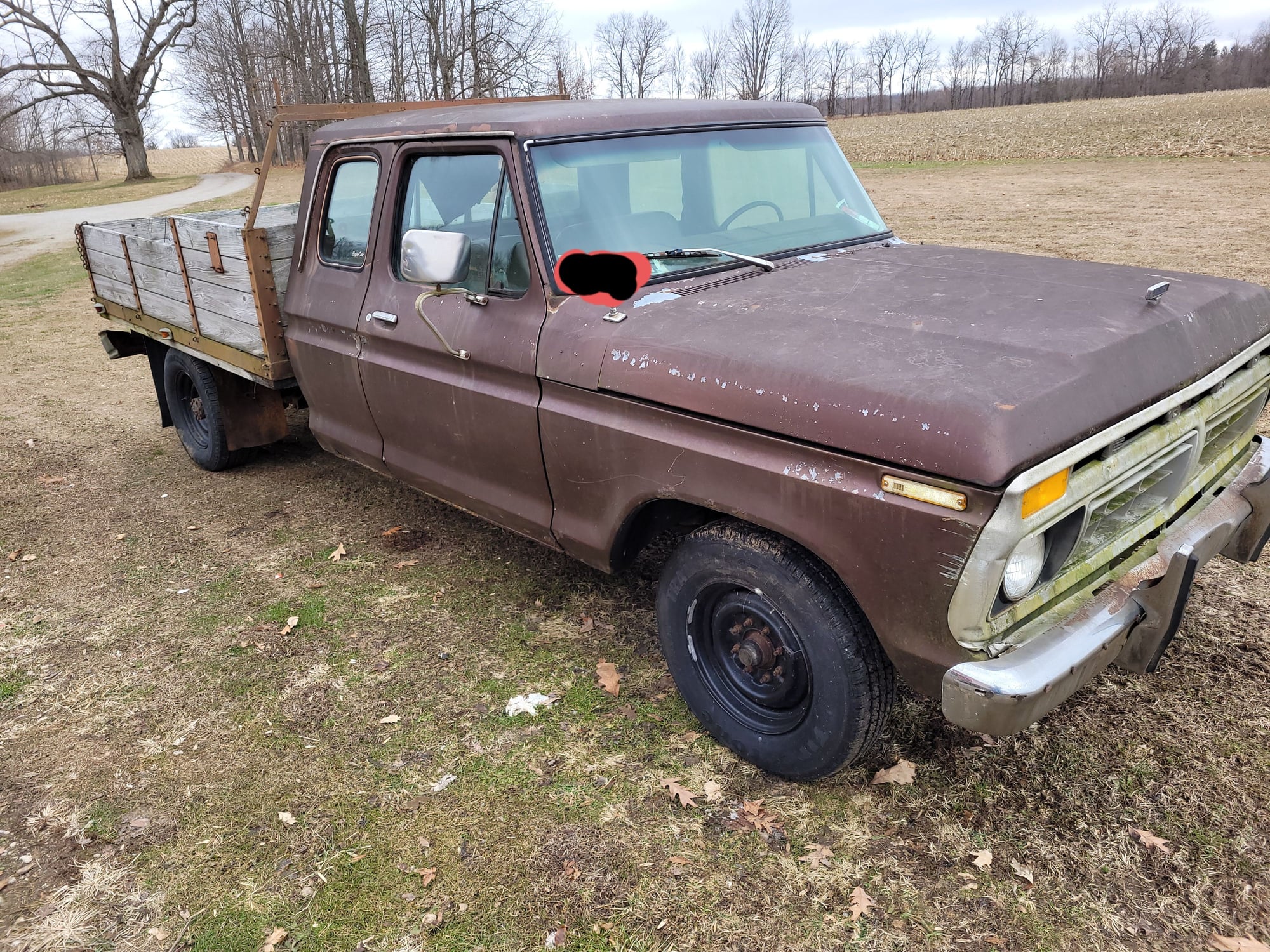 1977 Ford F-250 - 77 f250 super cab - Used - VIN X25sky44591 - 8 cyl - 2WD - Automatic - Truck - Brown - North Fairfield, OH 44855, United States