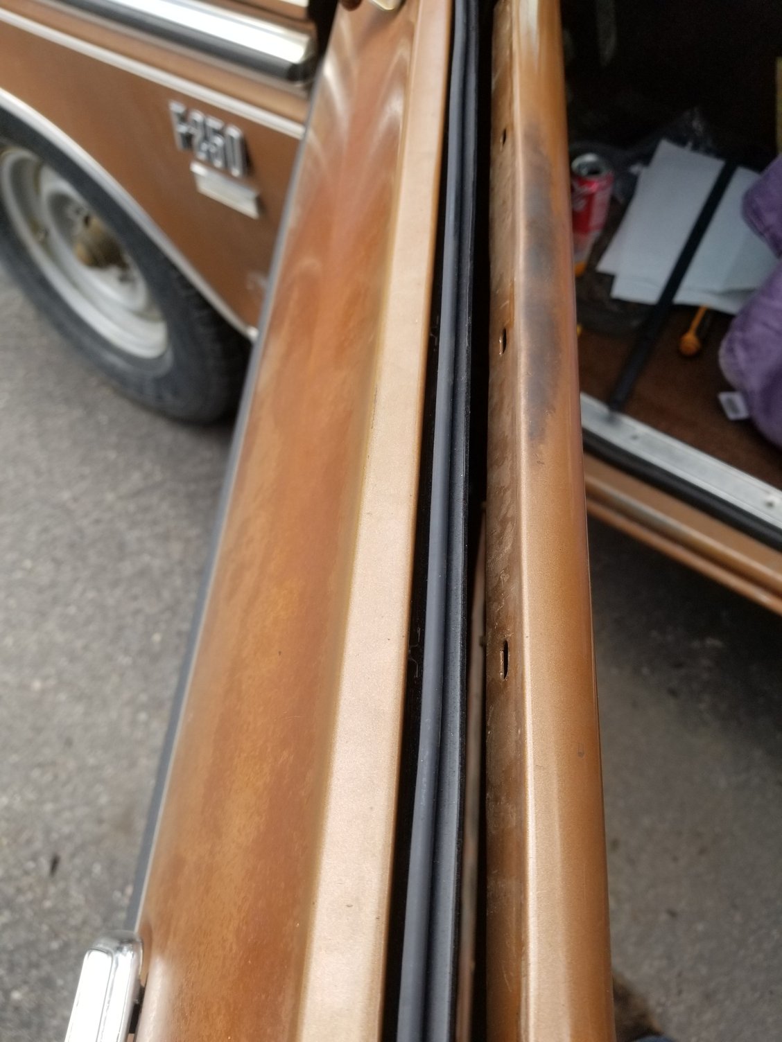 Very displeased about the massive gap on this side as well.