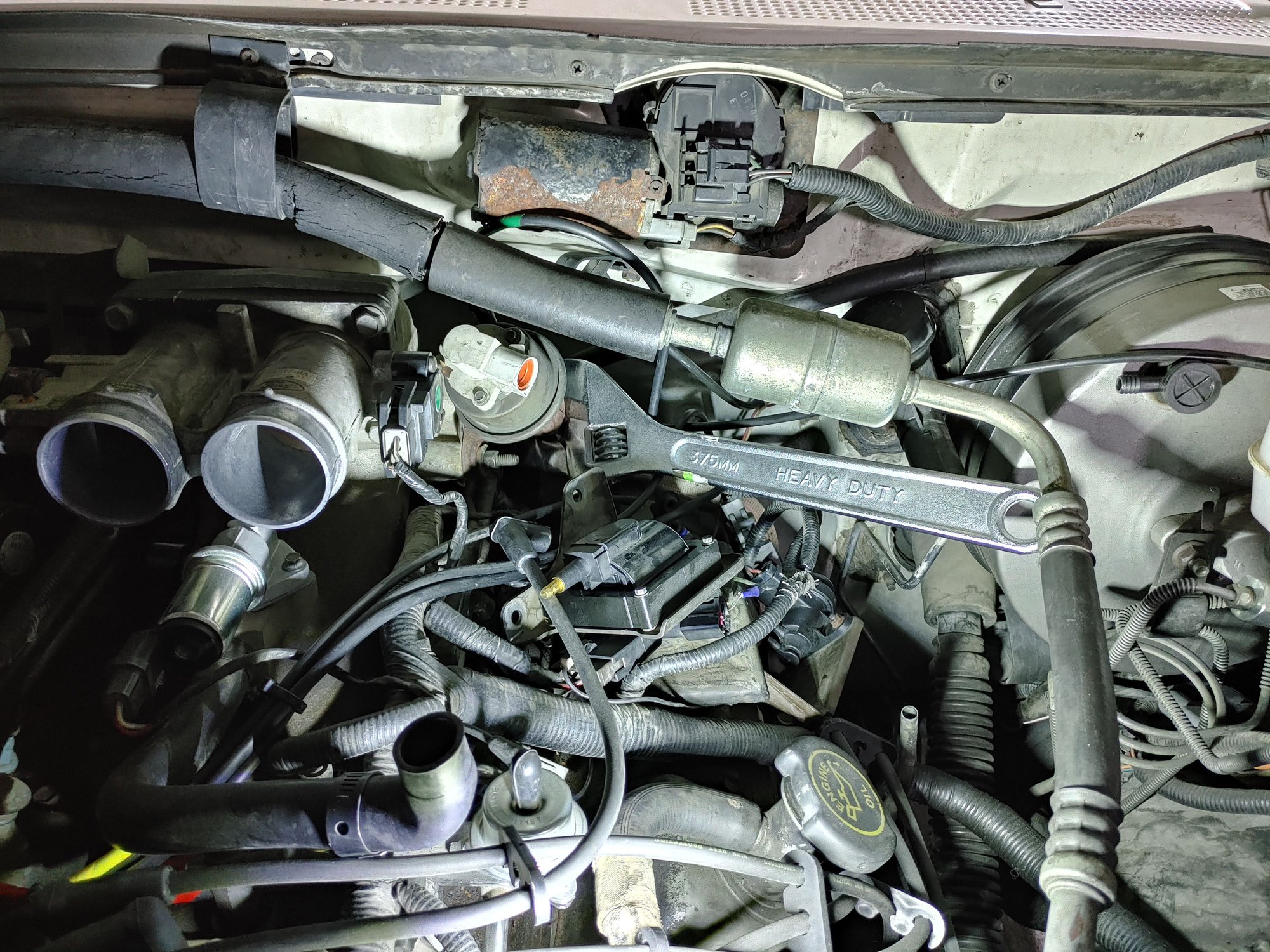 Easy way to remove EGR on 93 f250 460?? Ford Truck Enthusiasts Forums