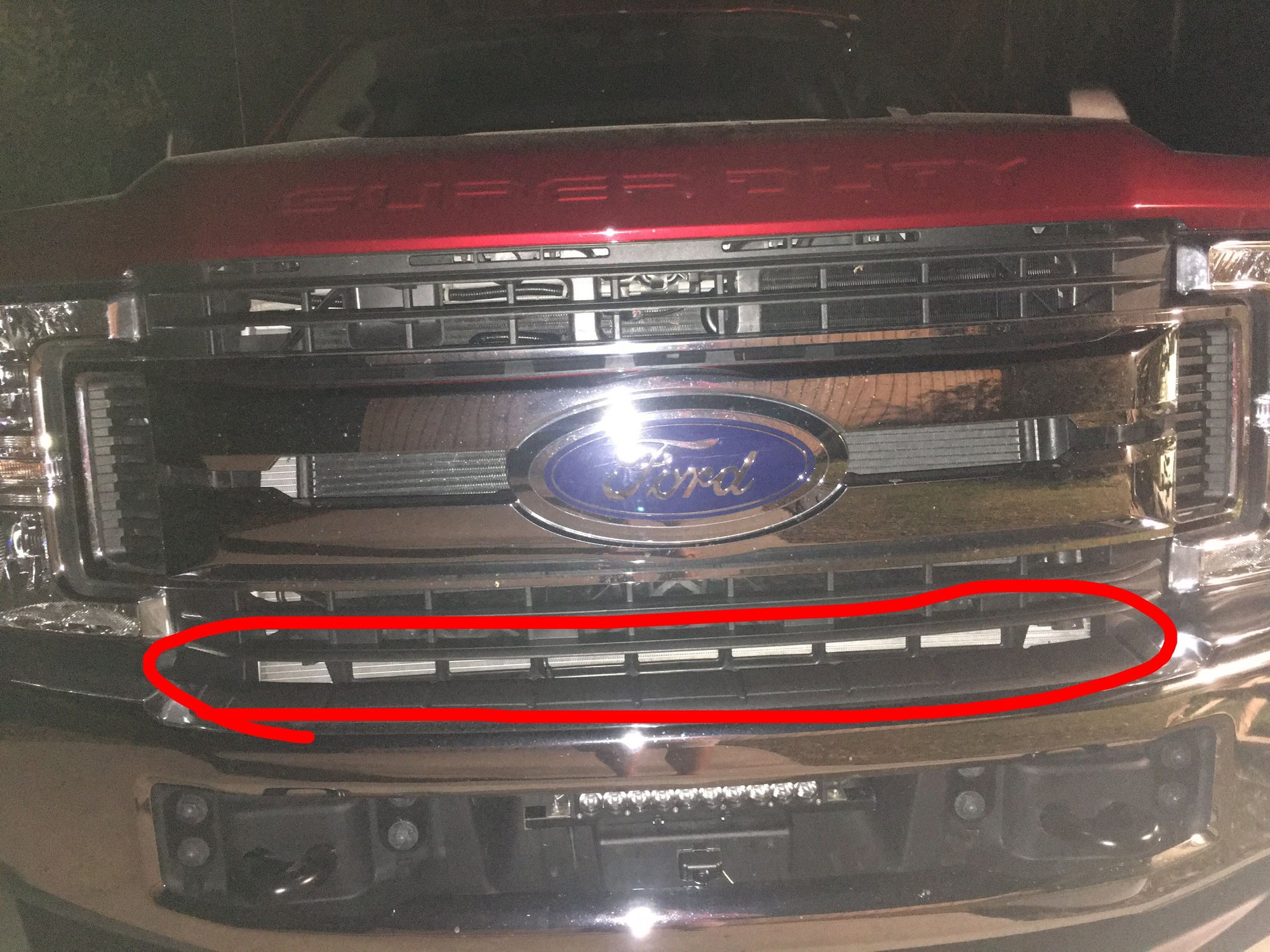 Let's see your forward facing white LED Light Bar mounting locations