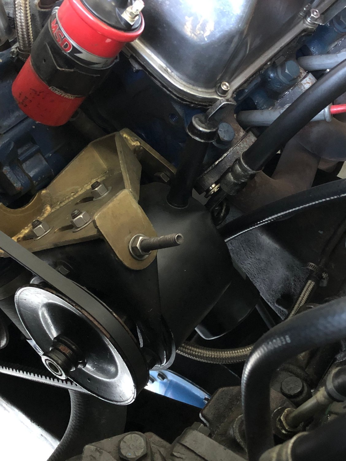 Saginaw power steering pump conversion Ford Truck Enthusiasts Forums