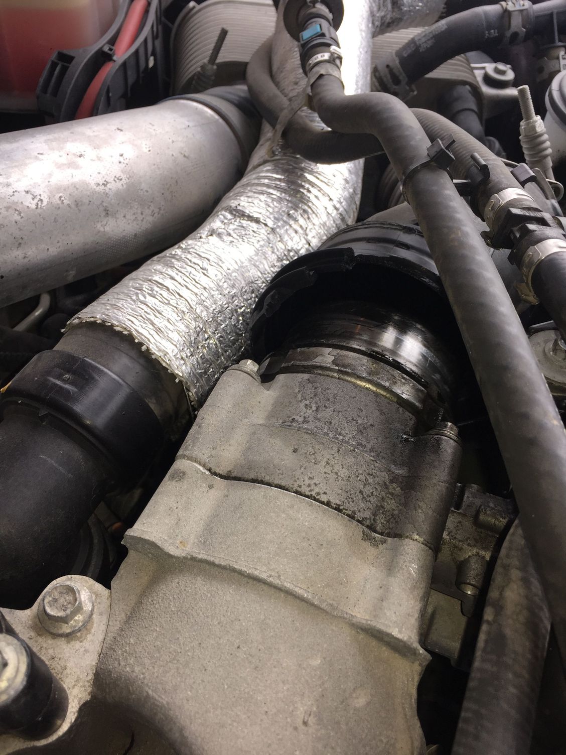 intercooler to TB pipe blew apart. Page 2 Ford Truck Enthusiasts Forums