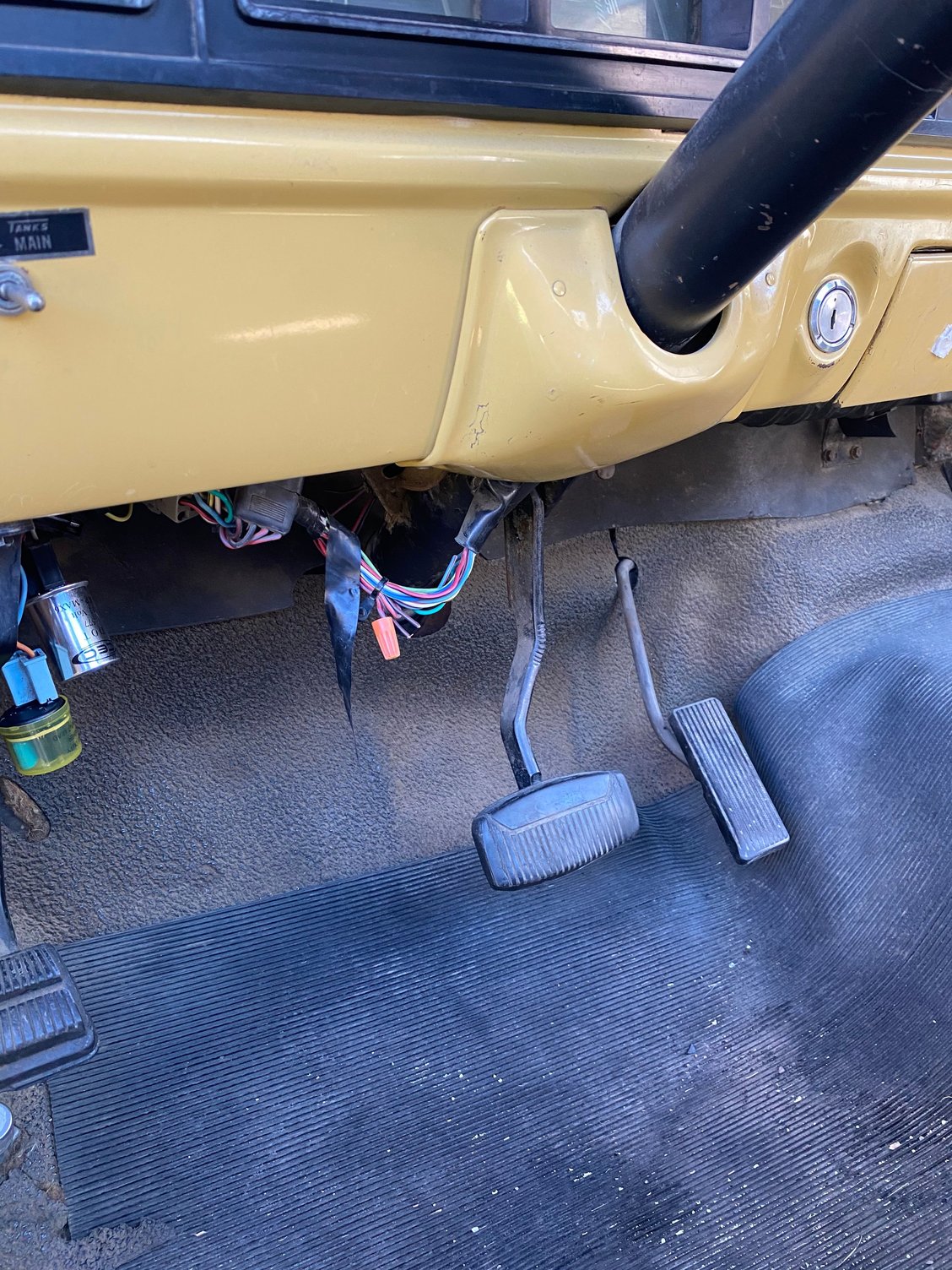 Blinkers don’t work and found cut wires near bottom of steering column