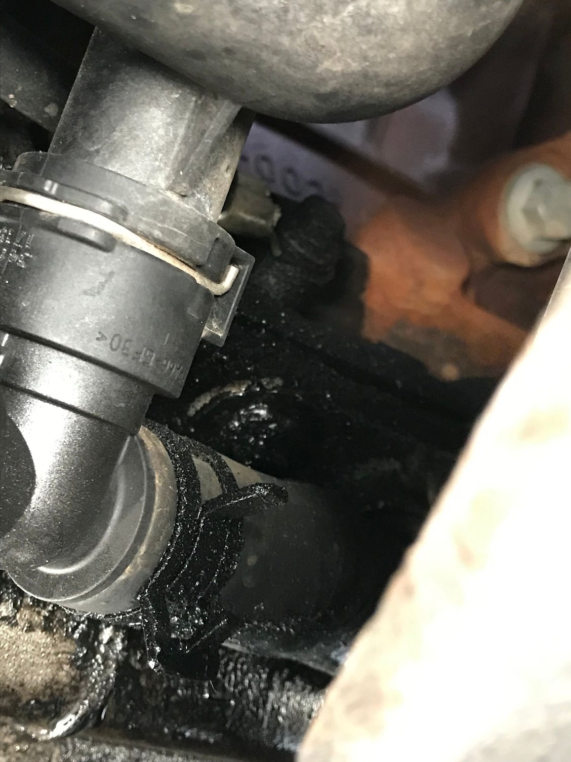 Is this the upper oil pan leak? Ford Truck Enthusiasts Forums