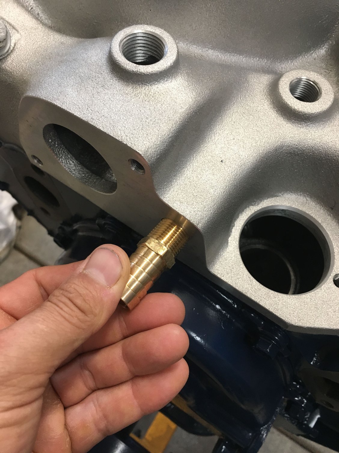 Coolant Bypass Fitting Ford Truck Enthusiasts Forums