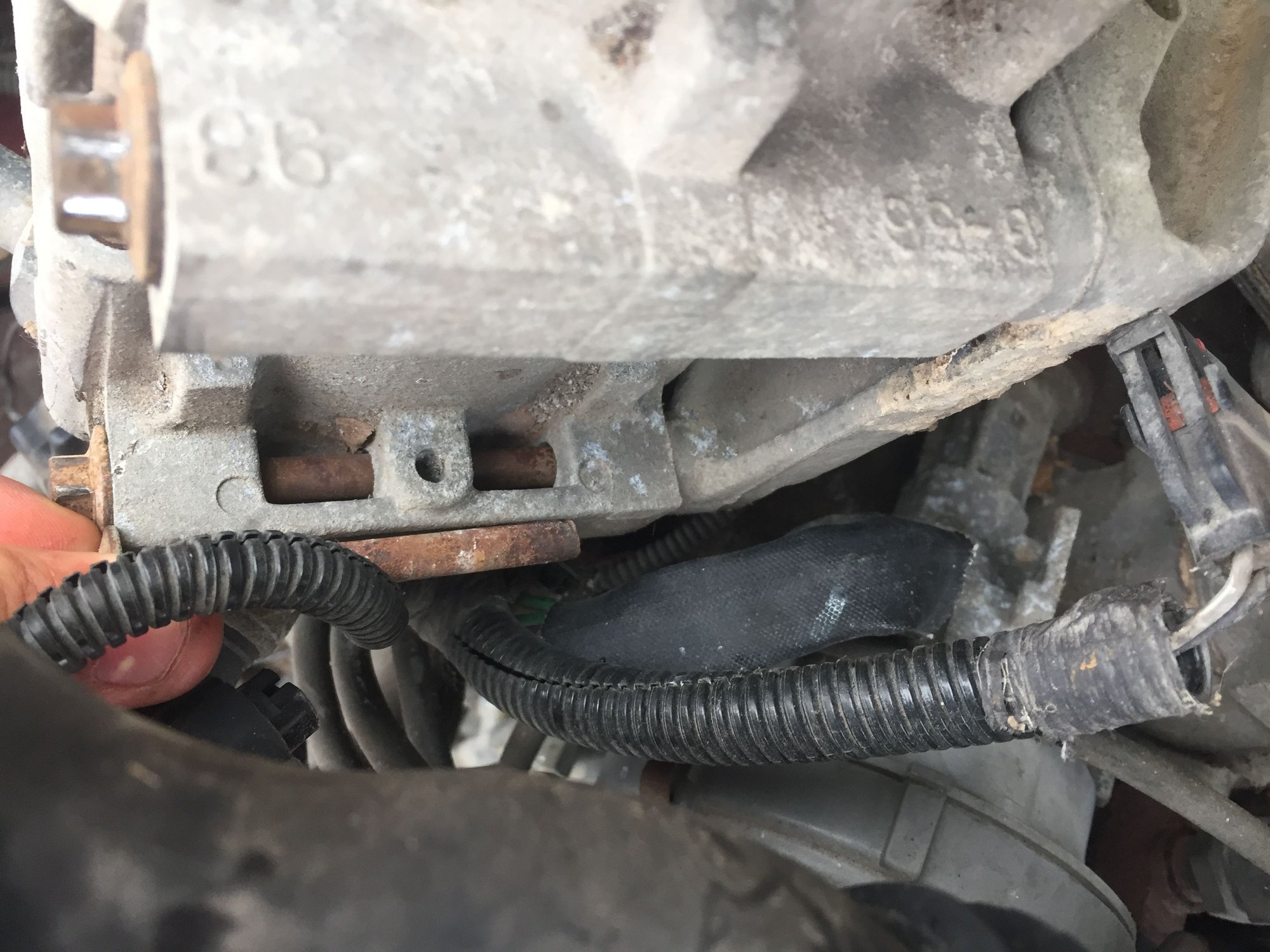 302 engine. Ac compressor bolt broke Ford Truck Enthusiasts Forums