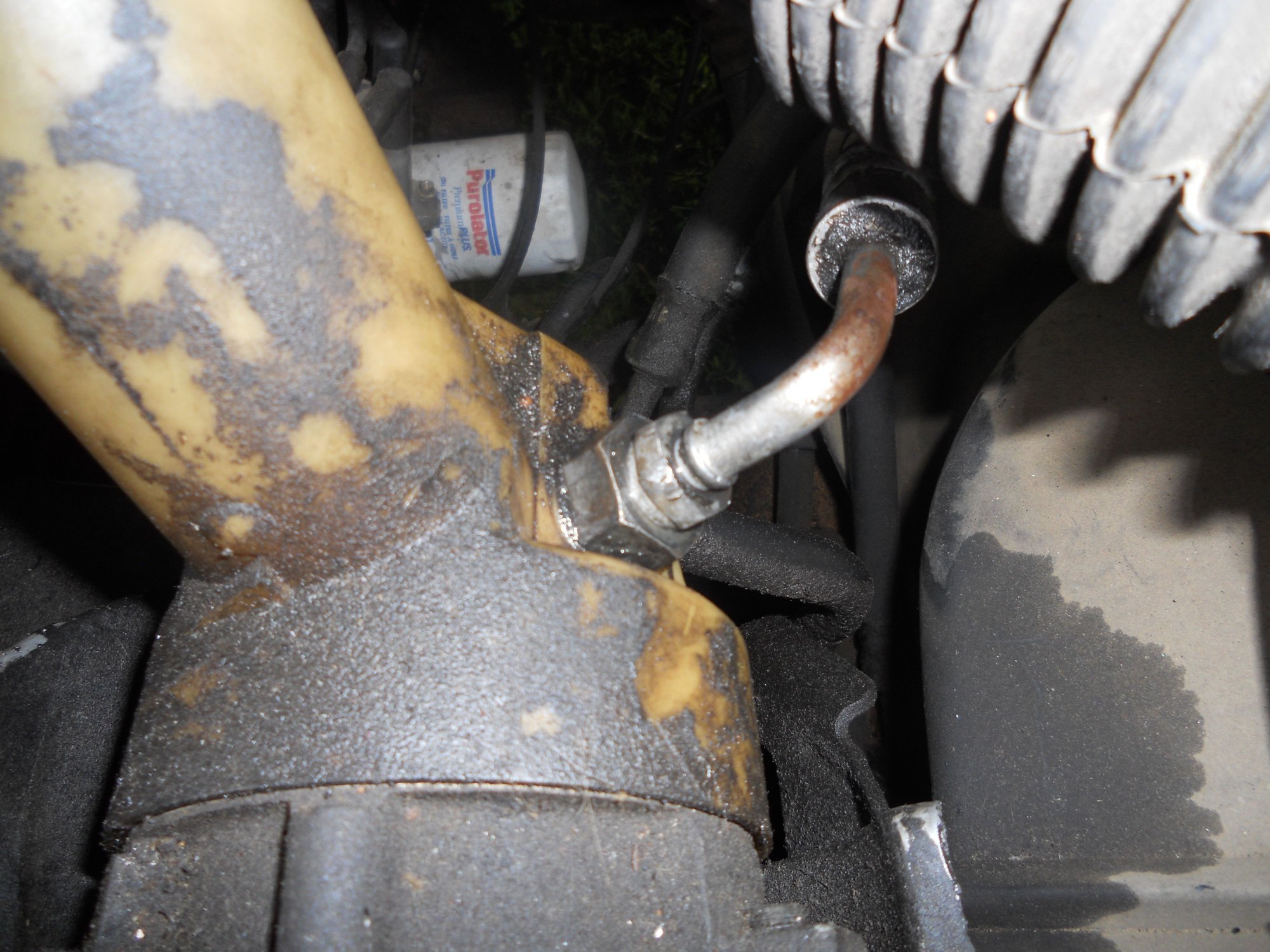 Leaky power steering pump on a 90 f150. Ford Truck Enthusiasts Forums