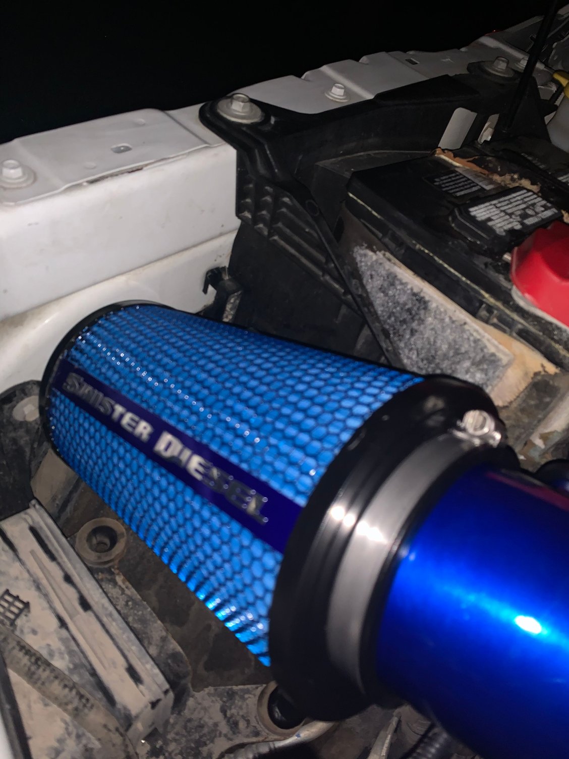 Check Engine Light After cold air intake install Ford Truck