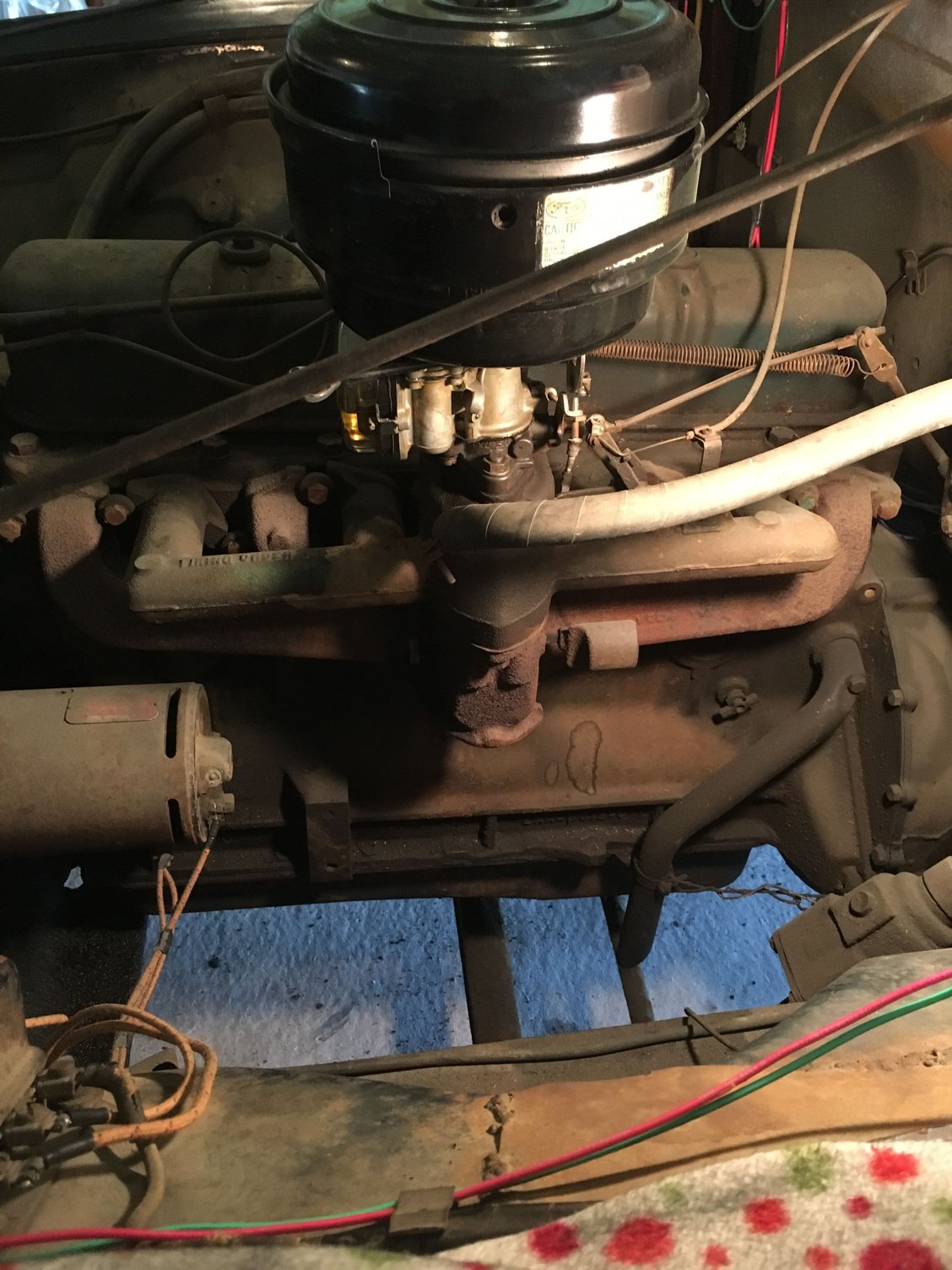 1953 6 cylinder 215 cubic inch exhaust manifold Ford Truck Enthusiasts Forums