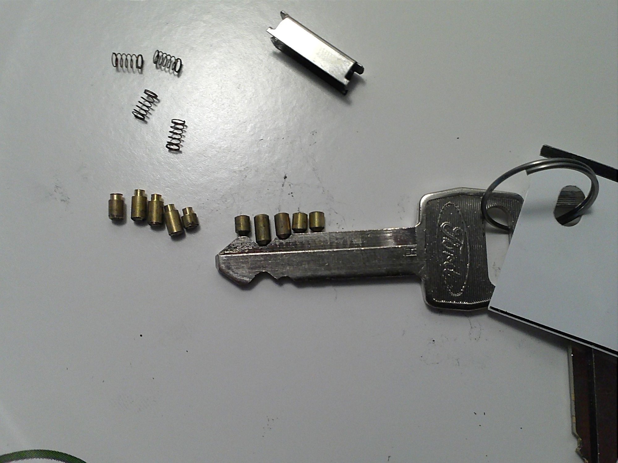 Did you try to rekey your ignition lock cylinder? Ford Truck