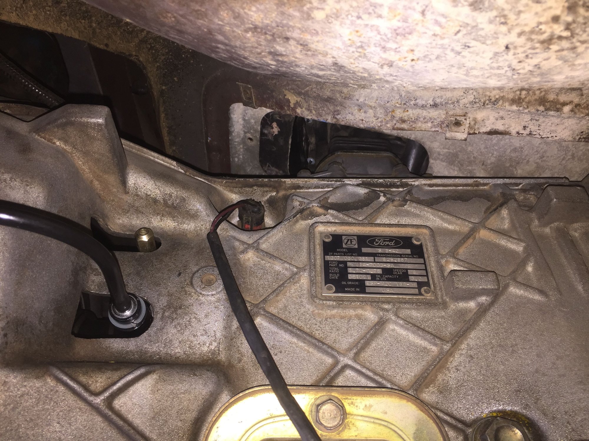 ZF5 Swap Write up 1984 F150 300 i6 2WD Page 4 Ford Truck