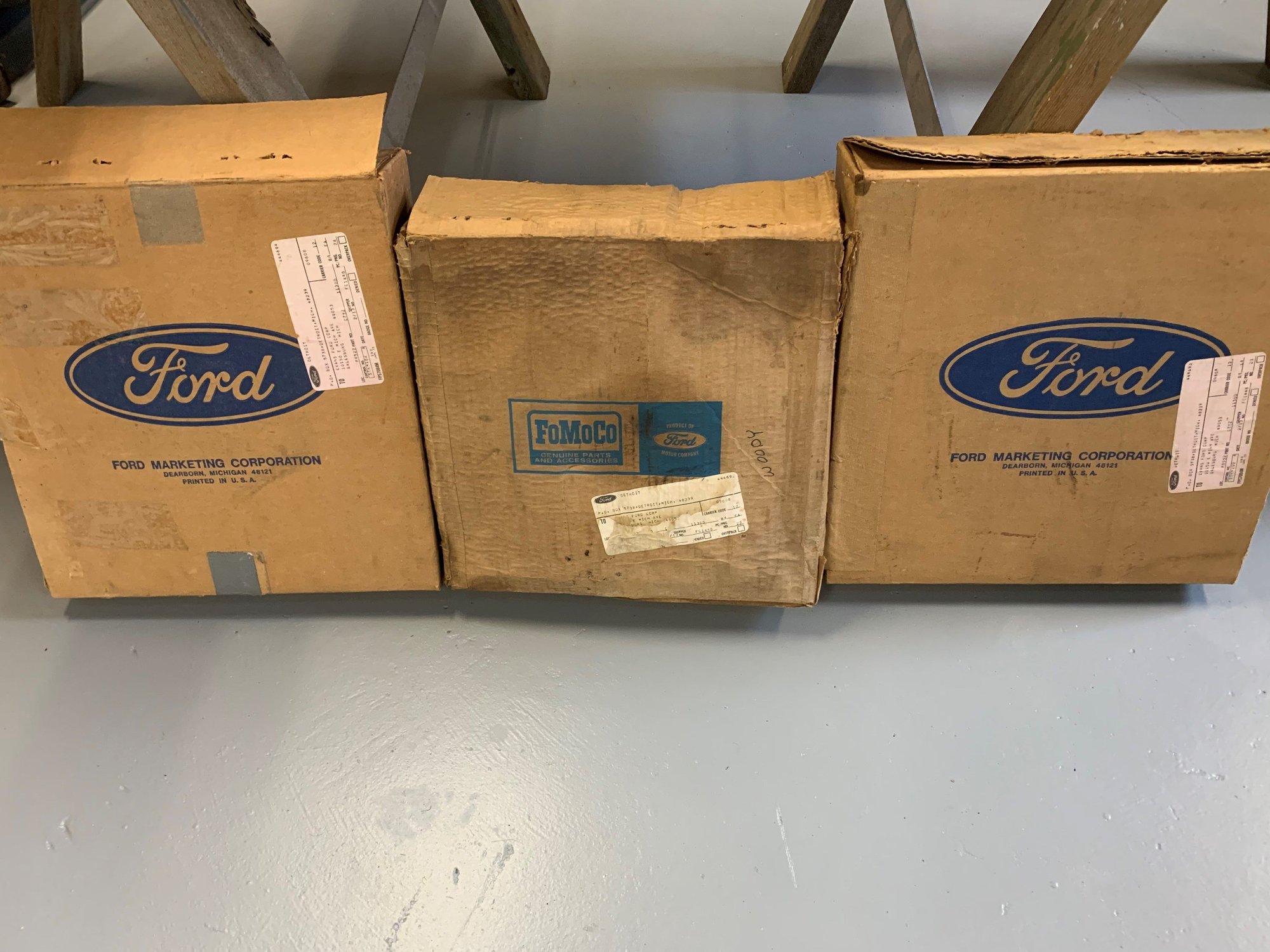 Wheels and Tires/Axles - '66-67 Innie Hubcaps - New - 1966 to 1968 Ford F-250 - West Vancouver, BC V7V3V2, Canada