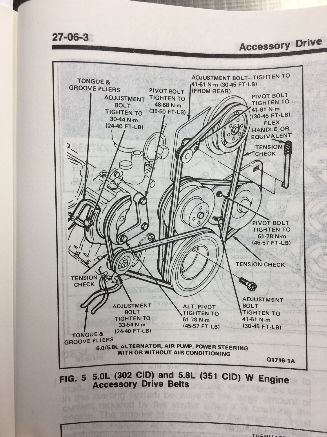 82 351w Ac Bracket Belt System - Ford Truck Enthusiasts Forums