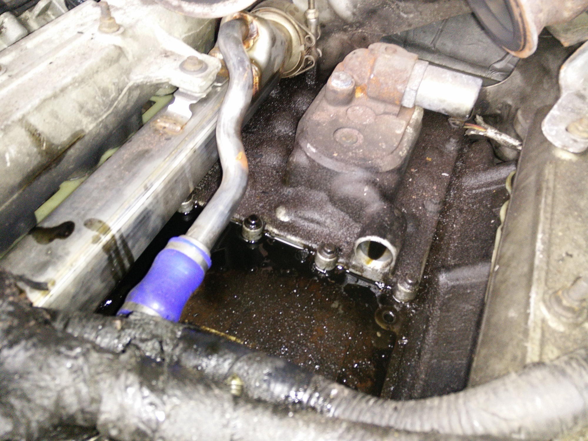 6.0 Oil Leak - Ford Truck Enthusiasts Forums 6.0 Powerstroke Coolant Leak In Valley